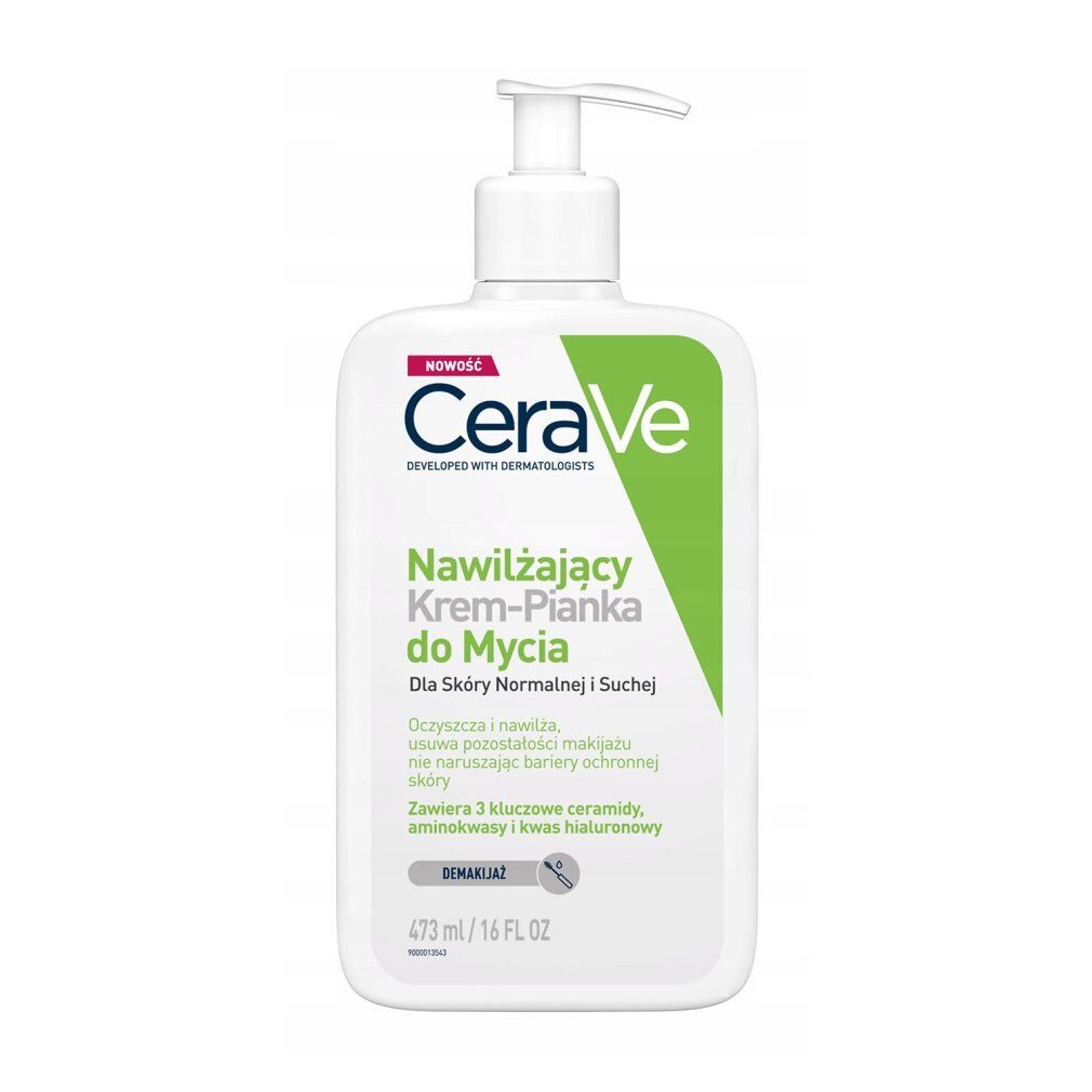 Cerave Körperpflegemittel Feuchtigkeitsspendende Creme-Schaum-Reinigung - Volumen: 473 ml