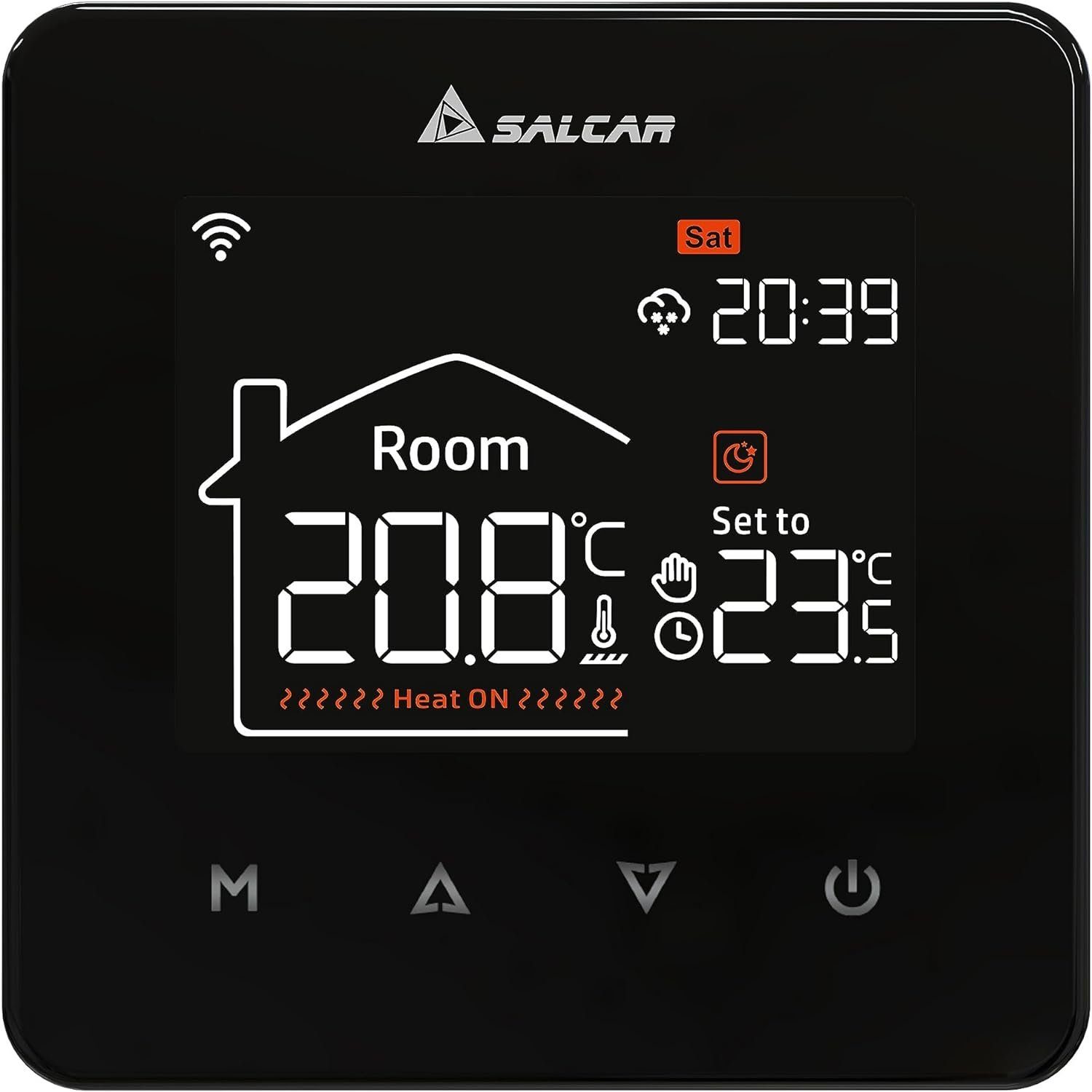 Sparset Elektrobock Digitaler Funk-Raumthermostat mit Display