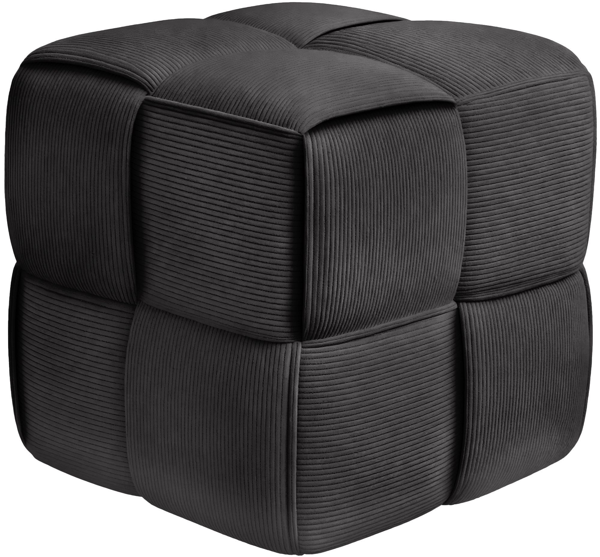 CLP Sitzhocker Sitzhocker Cordstoff Forinta, quadratisch gepolstert, bequem günstig online kaufen