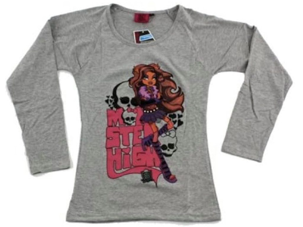 Monster High Langarmshirt "Clawdeen Wolf"