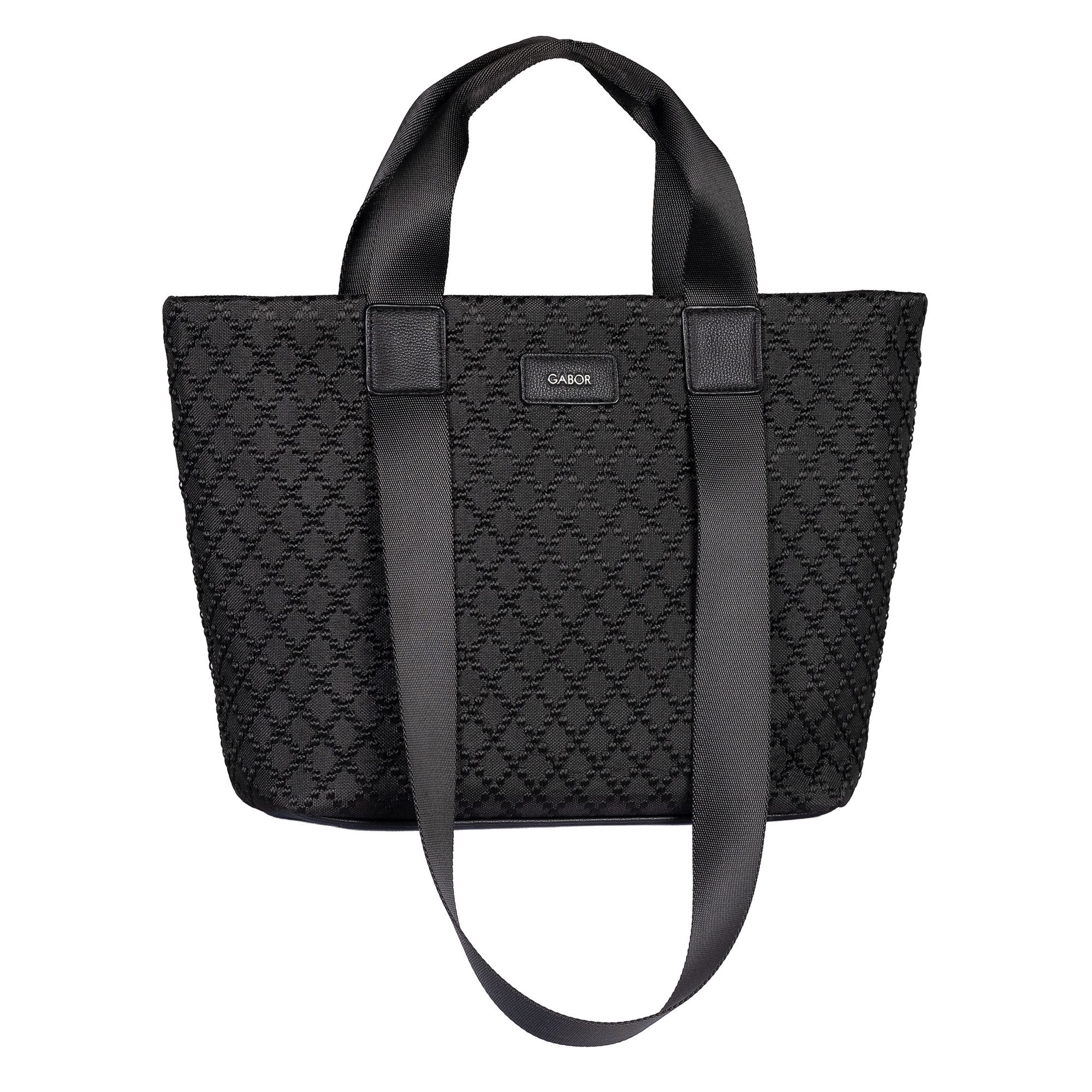 Gabor Shopper Helmea, Damen Handtasche, Schultertasche mit modischem Muster