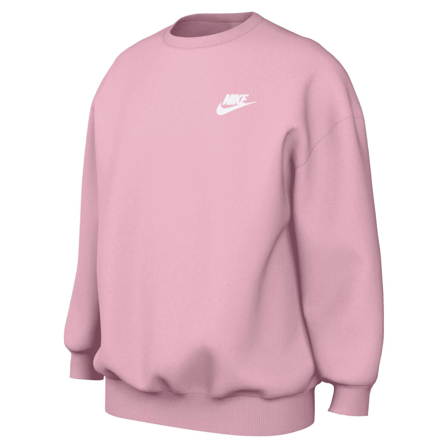 Nike Sportswear Fleecepullover Nike Mädchen Pullover Club Fleece Sweatshirt FD2923