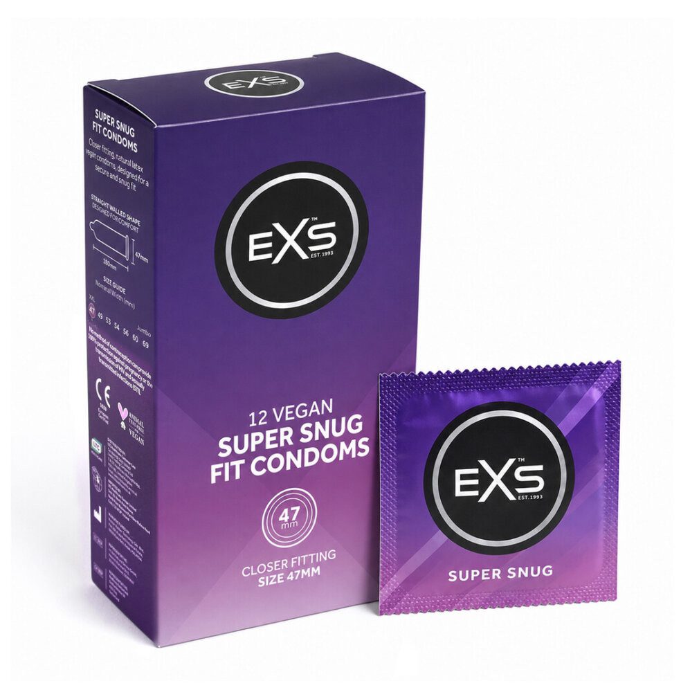 EXS CONDOMS Kondome EXS Snug Fit 47mm condoms (12pcs)