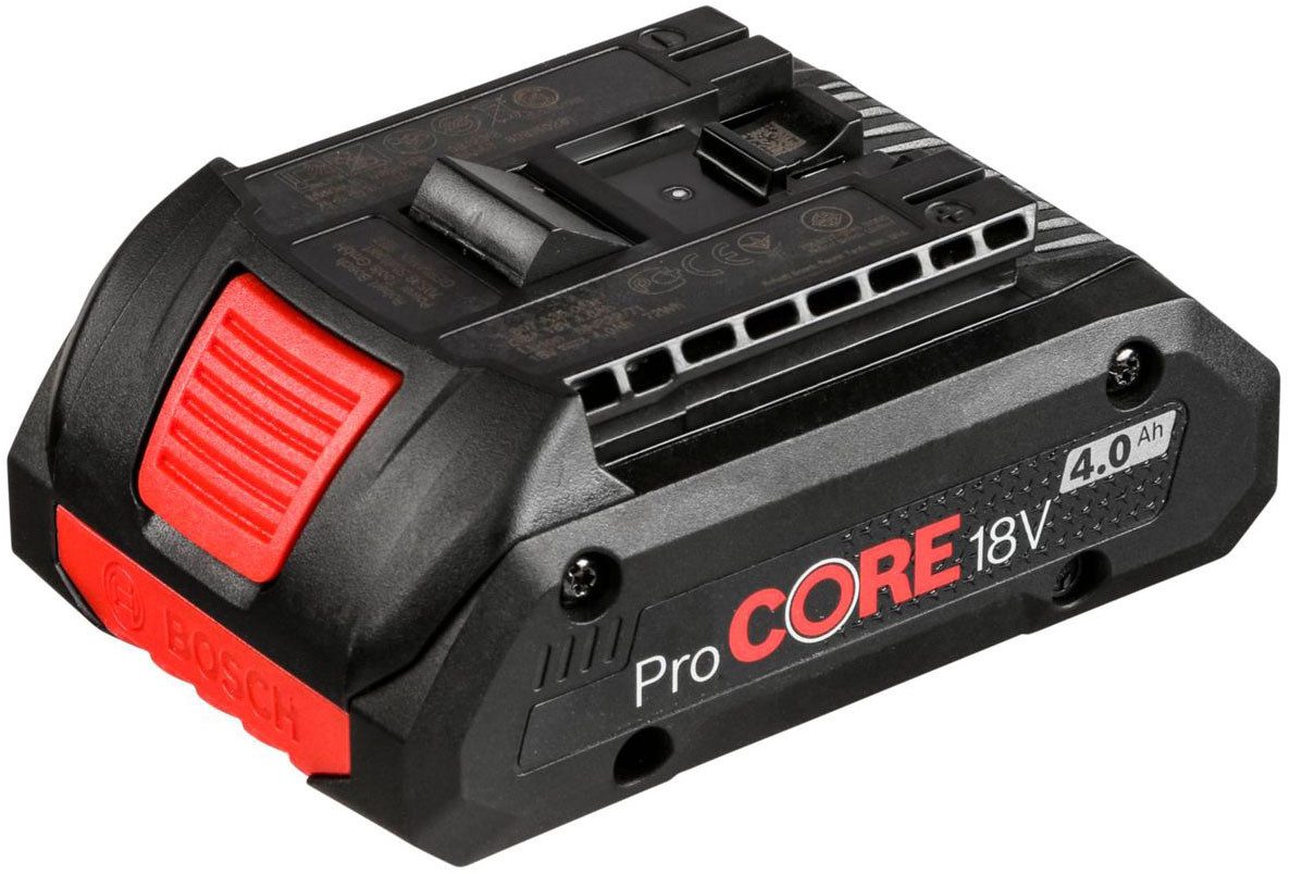 Bosch Professional GBA ProCORE Akku, 18 V, 4,0 Ah, COOLPACK 2.0 Technologie