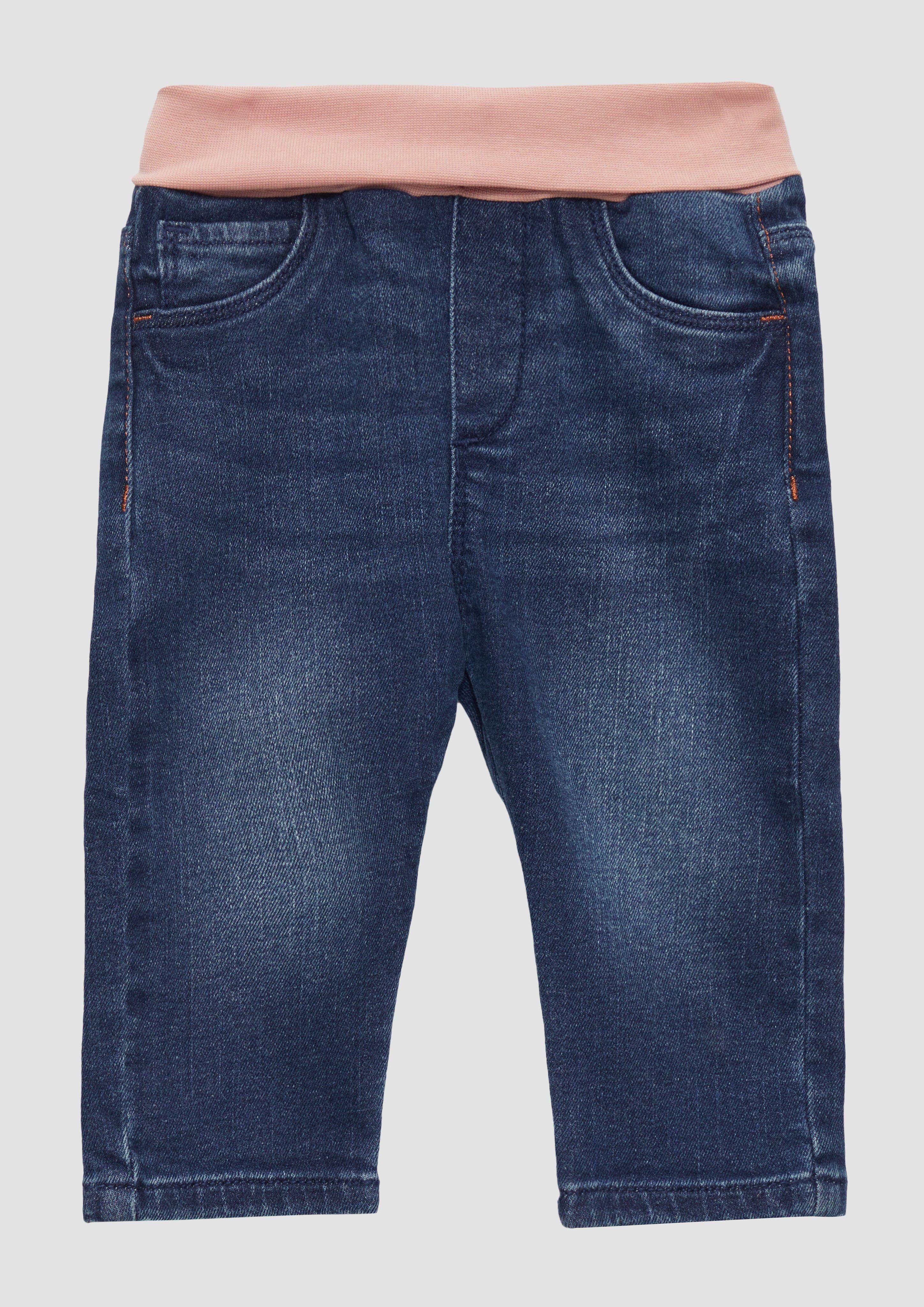 s.Oliver Stoffhose Wärmende Jeans mit Umschlagbund günstig online kaufen