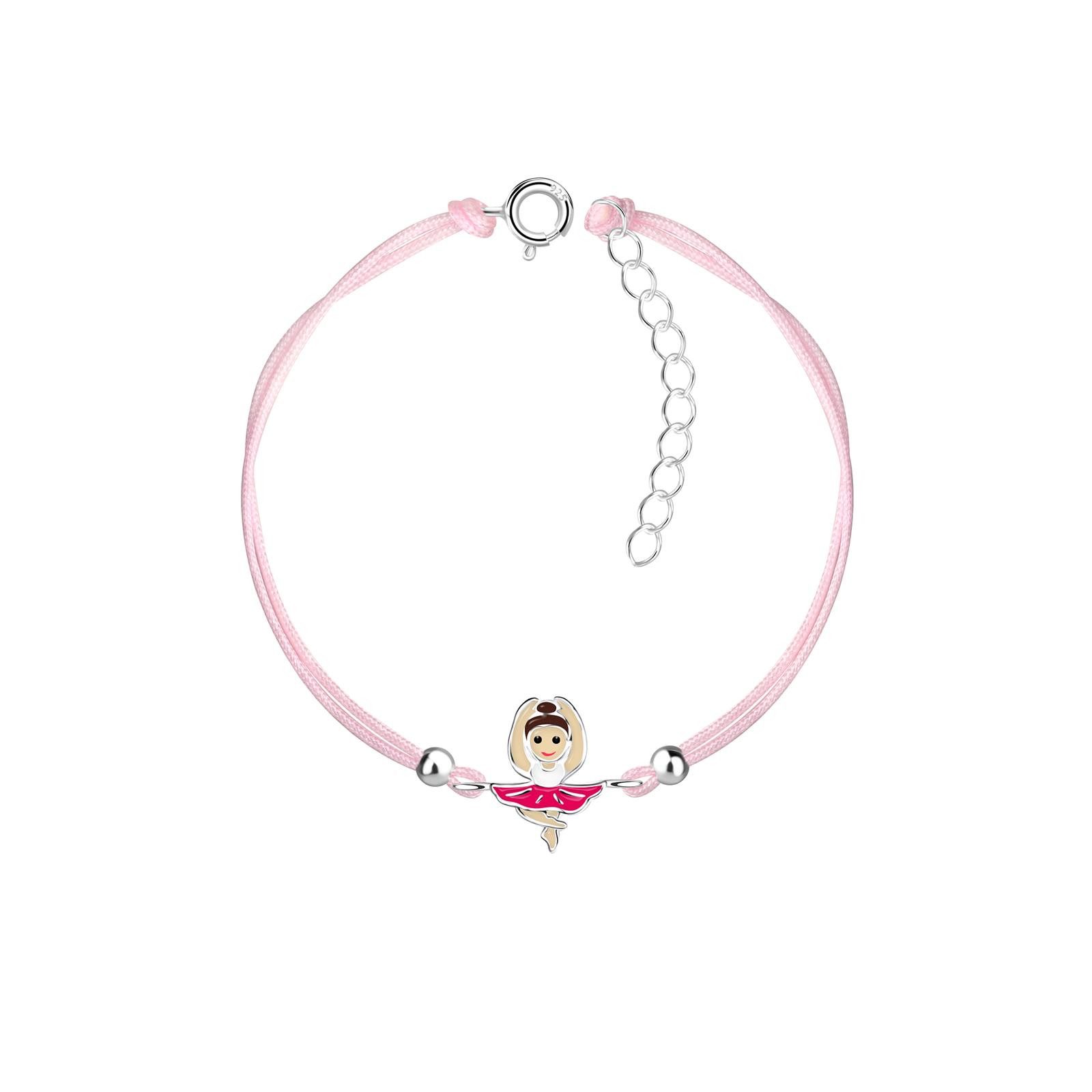 Silberarmband Bellerina Kinder Armband 925 Silber