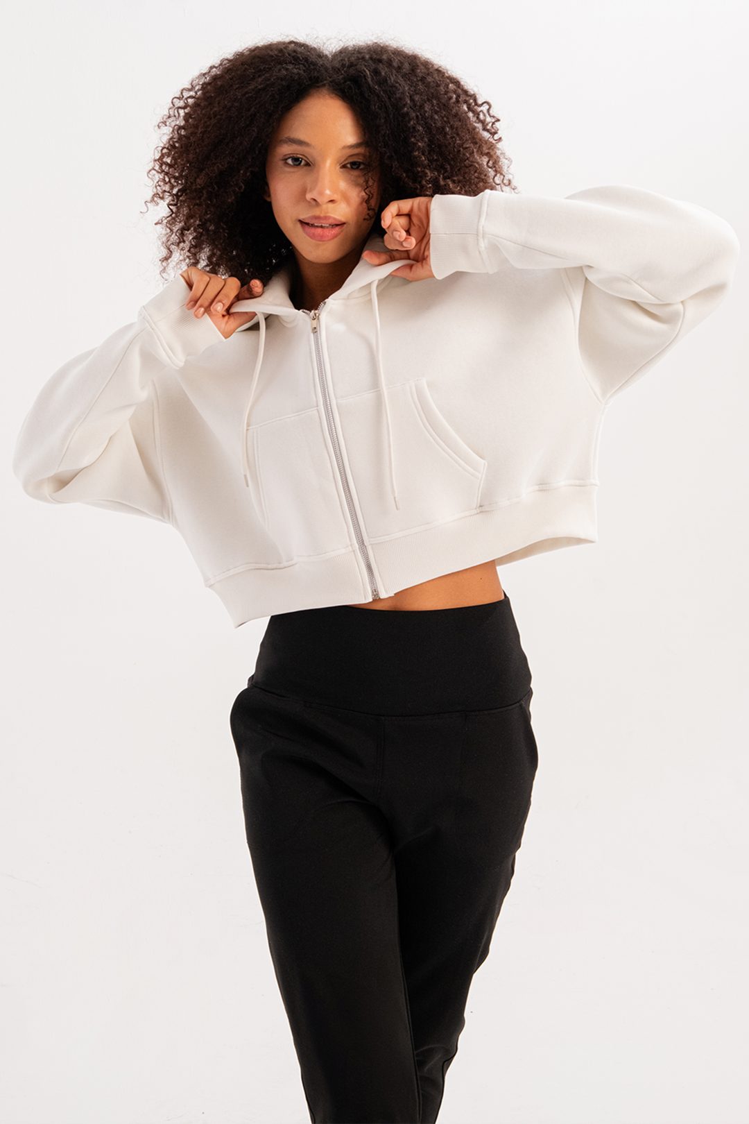 JUSTEVER Sweatshirt Crop Hoodie Damen-Sweatshirt günstig online kaufen
