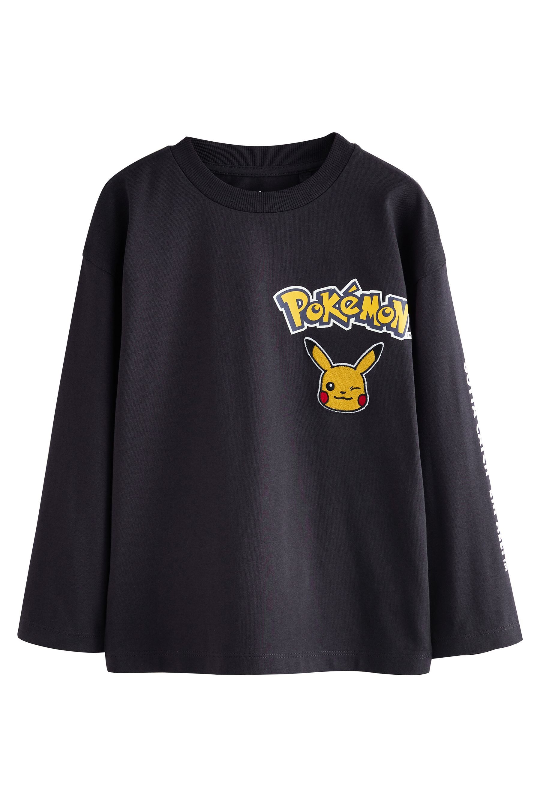 Langarmshirt Langärmeliges Pokemon T-Shirt