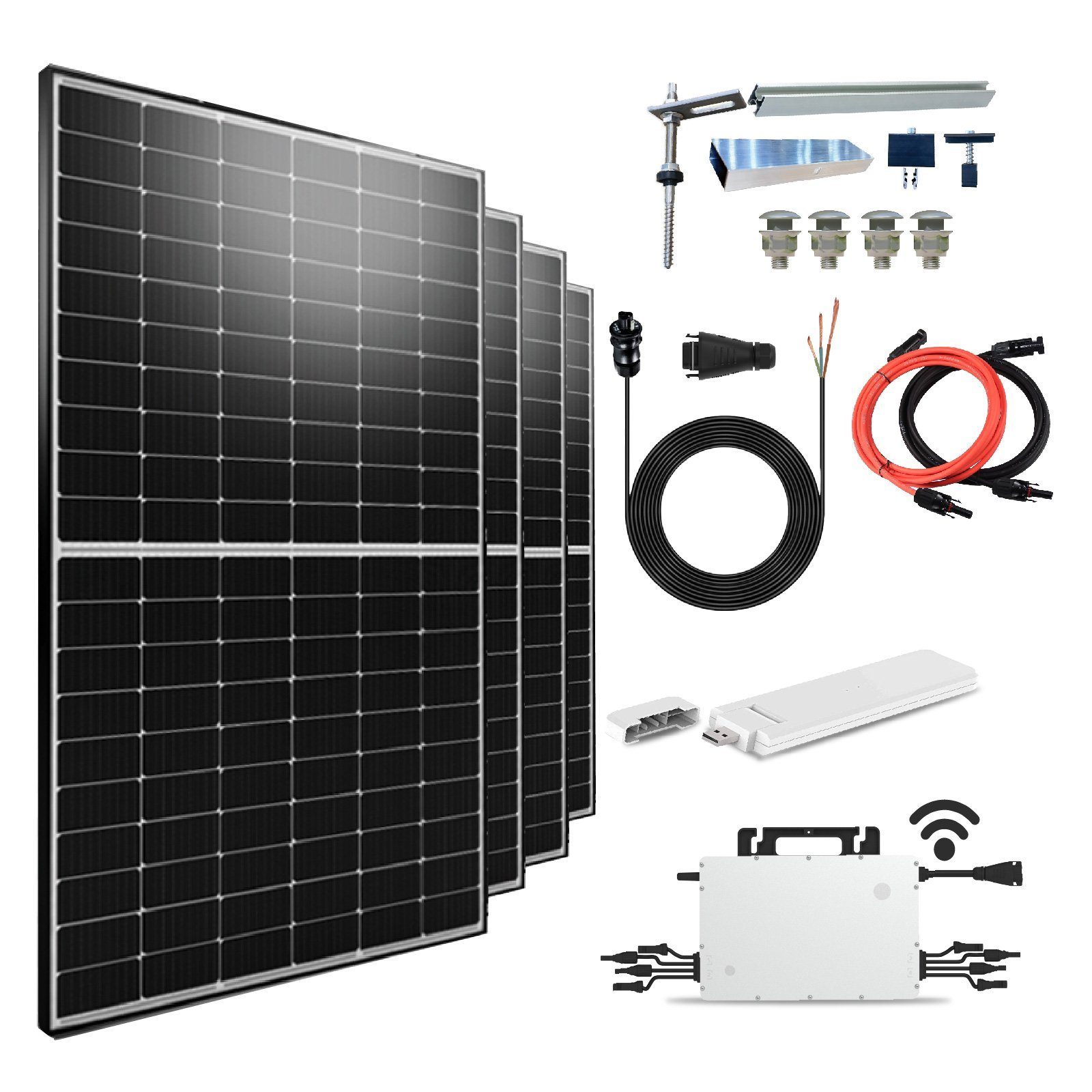 Campergold Solaranlage 2000W (4x 500W) Photovoltaik