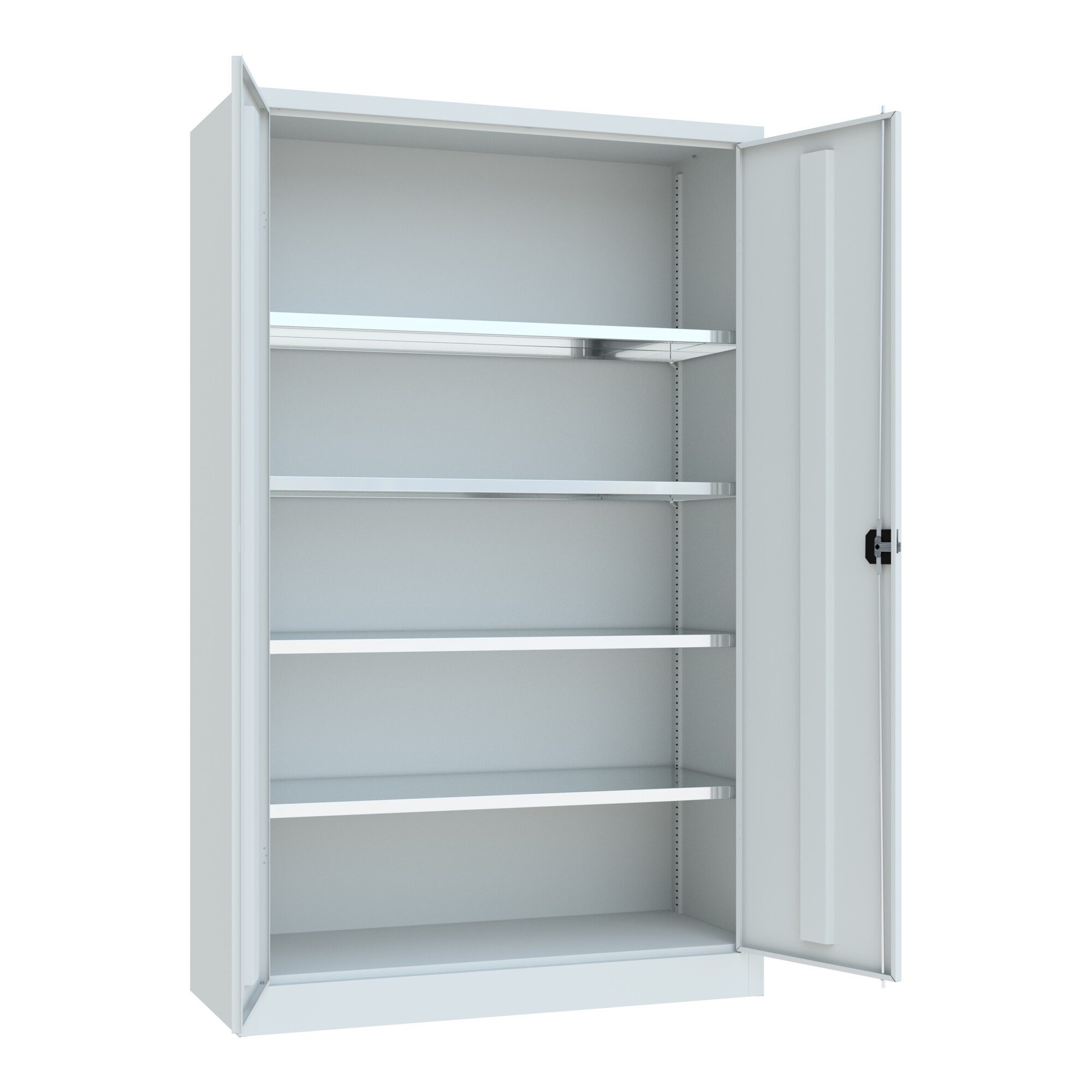 Stier Werkzeugschrank STIER Universalschrank Premium mit 4 verz. Einlegeböden 1950x1200x500m