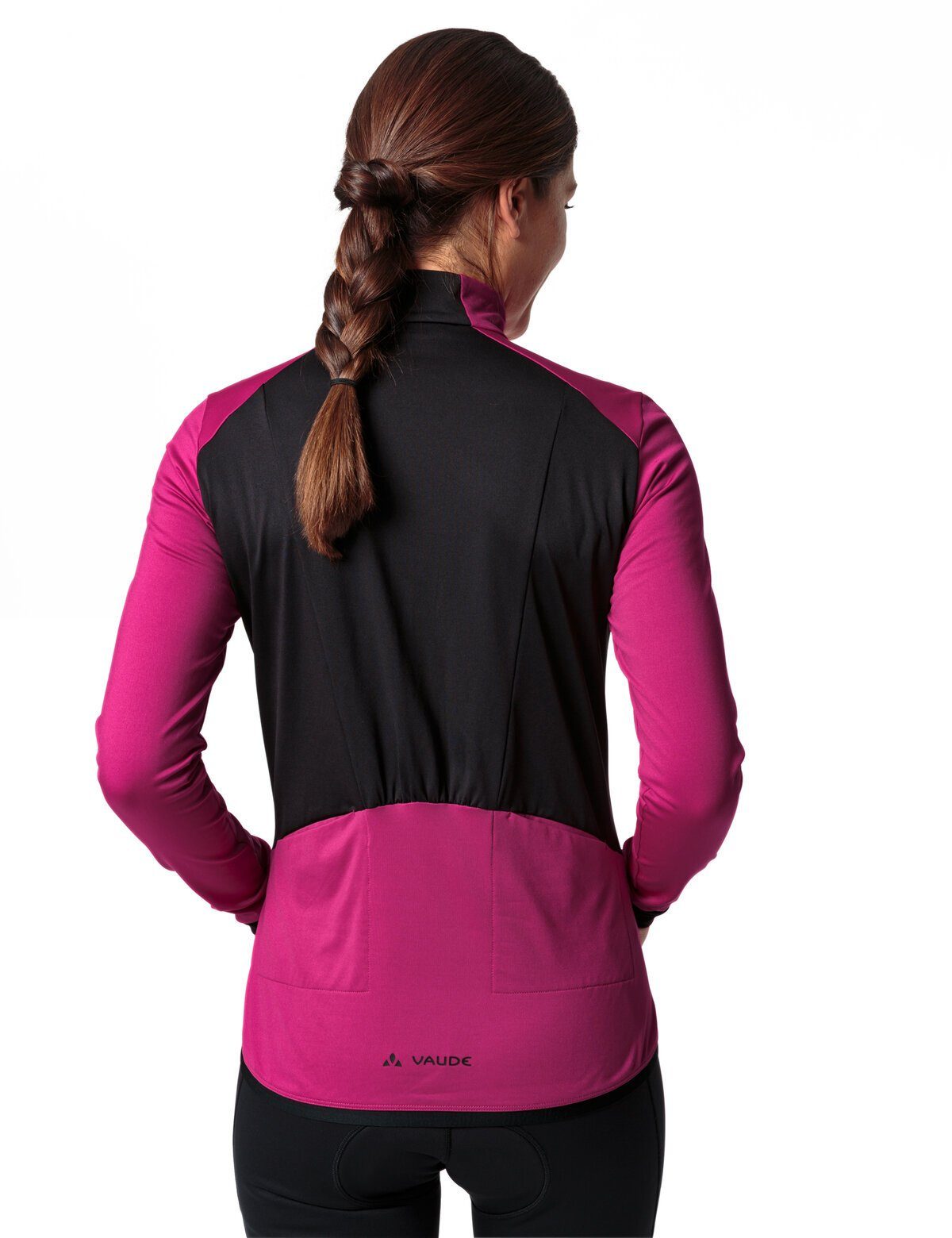 Posta II Women's Radtrikot pink Tricot rich LS VAUDE