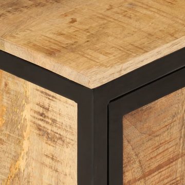 vidaXL Badezimmer-Set Badschrank 40x30x50 cm Massivholz Mango und Eisen