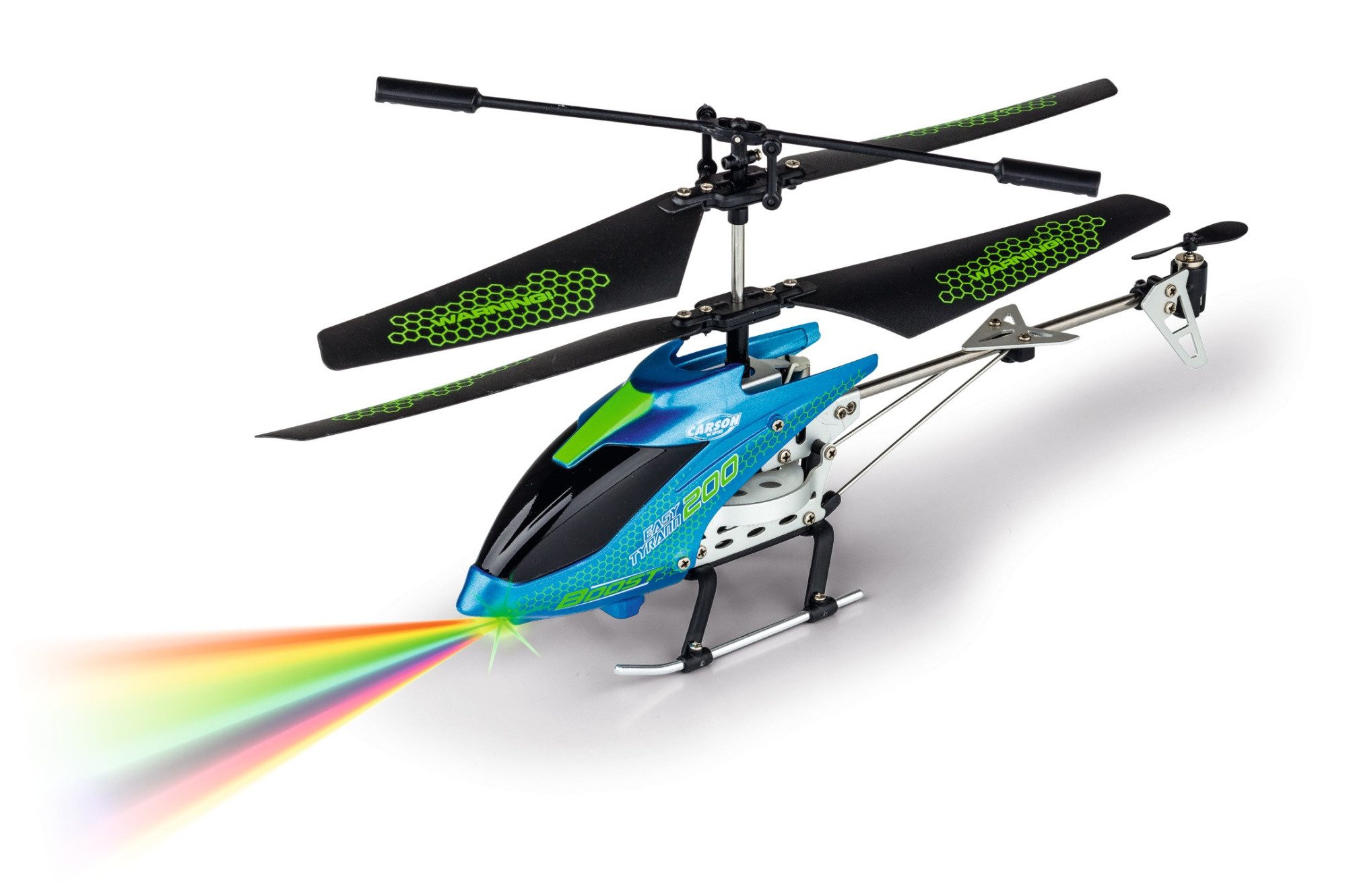 CARSON Carson RC Koaxial Hubschrauber Easy Tyrann 200 Boost IR 100% RTF RC-Ladegerät
