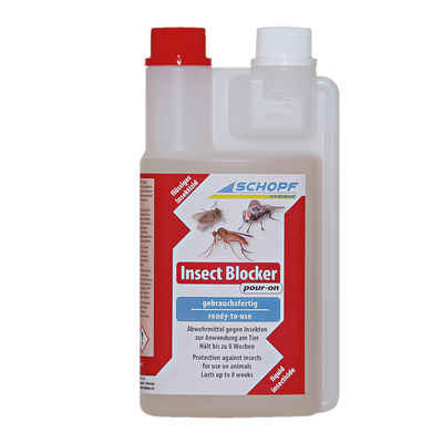 Schopf Insektenspray Insect Blocker pour-on - Abwehrmittel gegen Insekten, 1 Liter