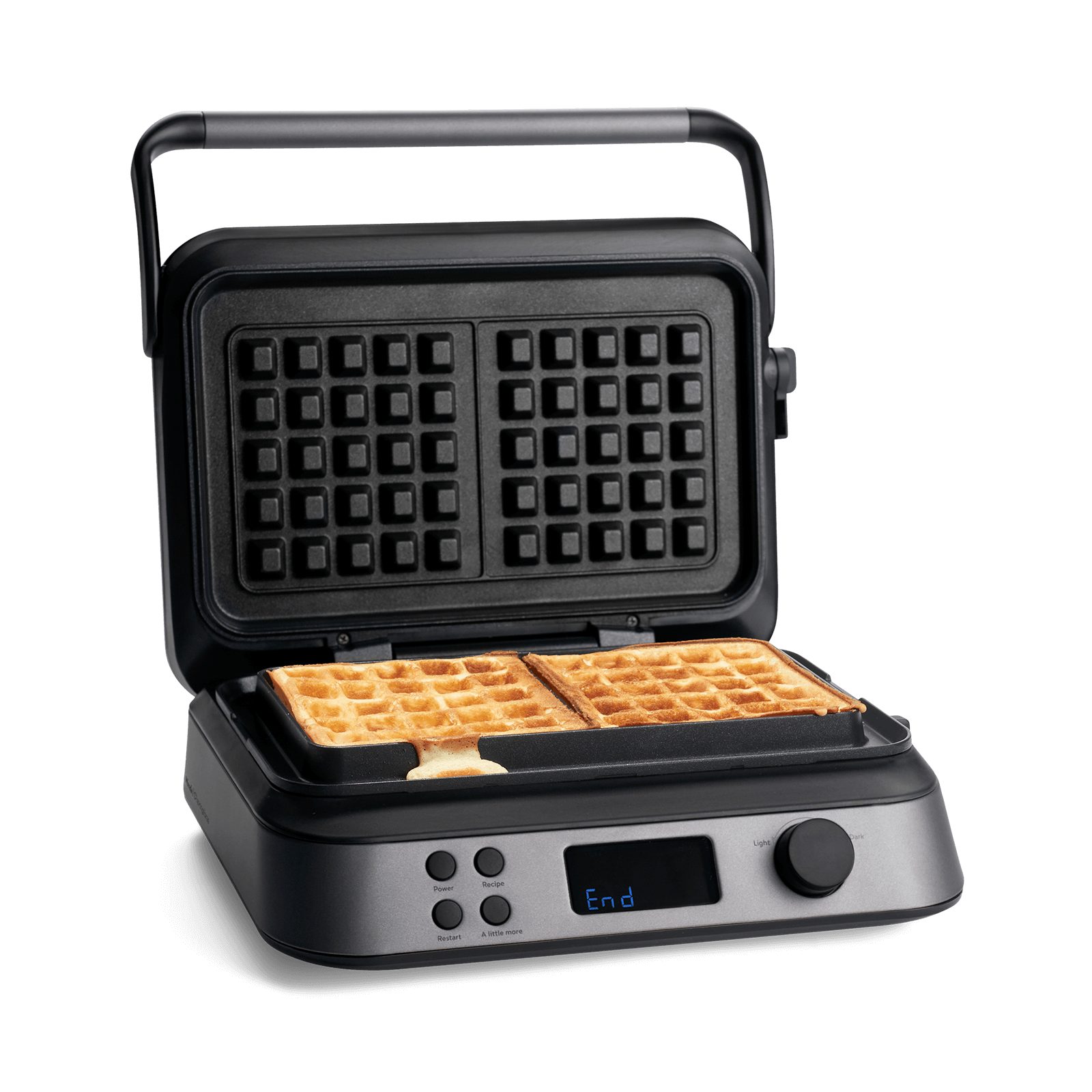 Waffeleisen Wanda - Doppelwaffeleisen für Belgische Waffeln, mit Überlaufrille