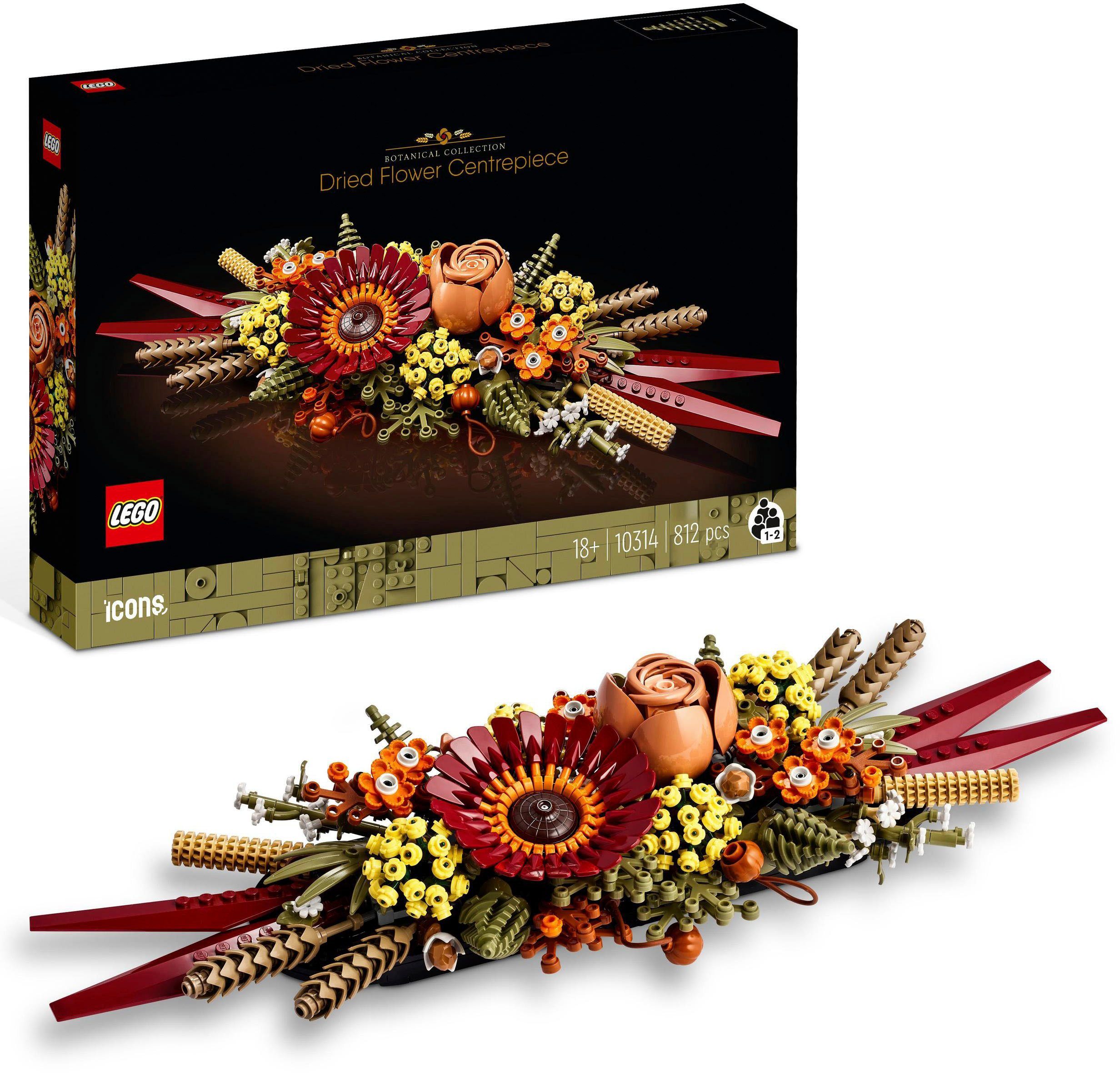 Trockenblumengesteck (10314), LEGO® Icons Konstruktionsspielsteine