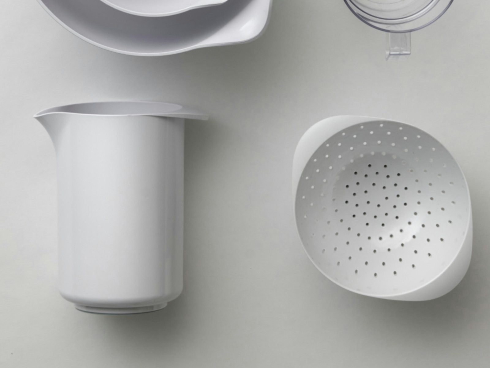ROSTI Messbecher Rührbecher Classic weiss 1,25l, Kunststoff