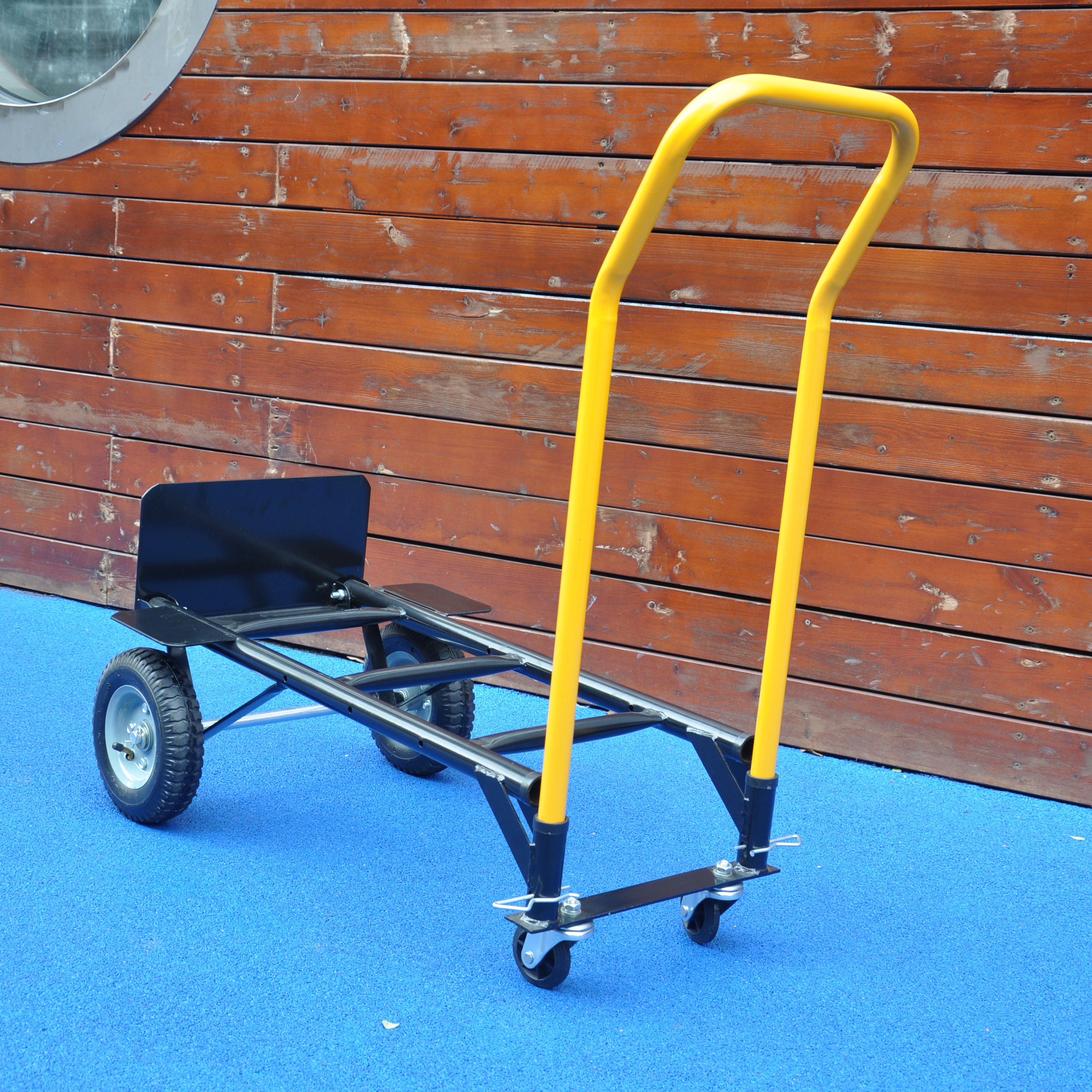 Umzug/Warehouse/Garten/Lebensmittelgeschäft), halten von Cart Kapazität Für Truck 4 Heavy Wheel Dual Schwenkrädern 2 Cart, Wheel lbs Hand Plattformwagen, 220 Push Dolly OKWISH (mit 330 Kapazität lbs Handwagen und Purpose eine Duty