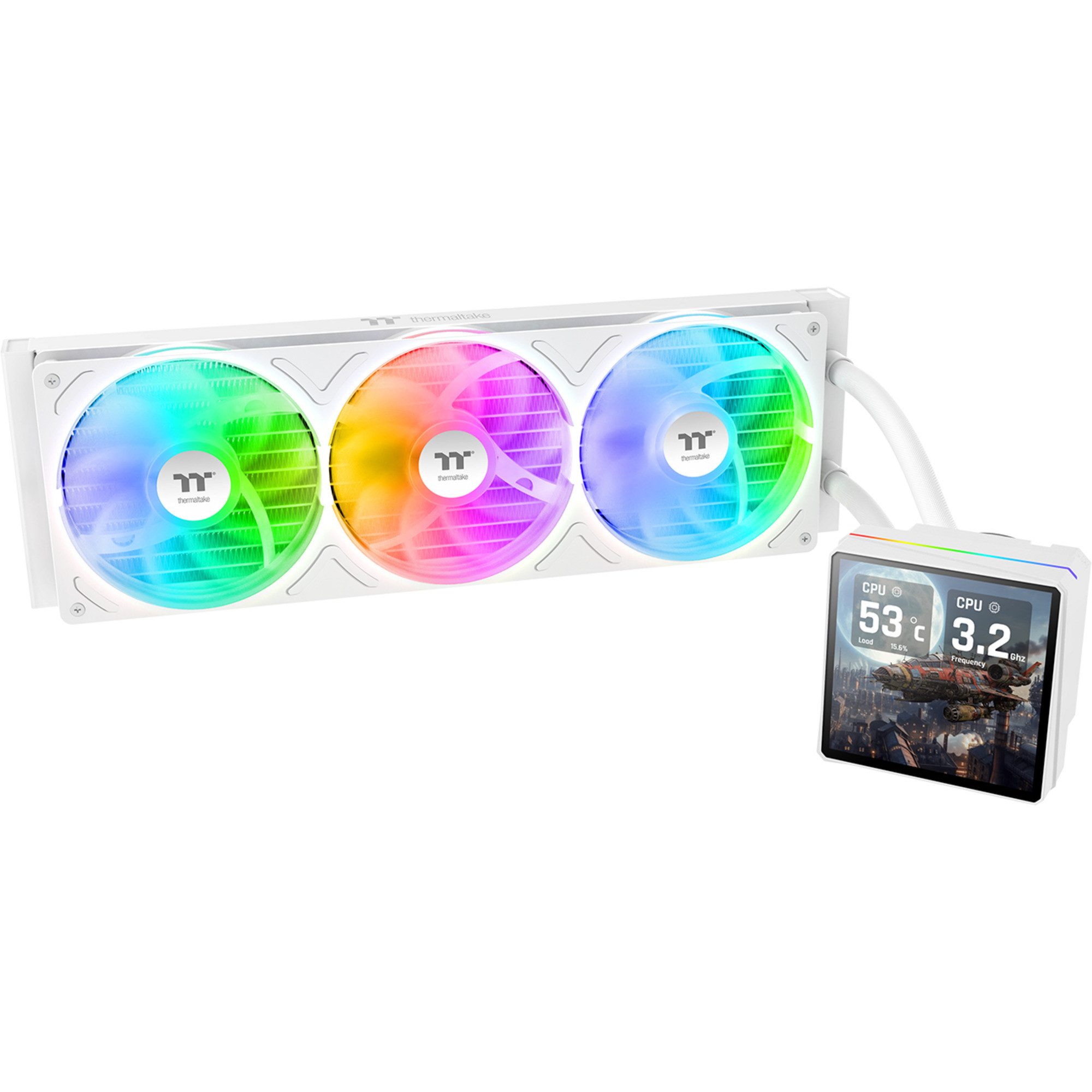 Thermaltake CPU Kühler Thermaltake TH360 V3 Ultra ARGB Sync