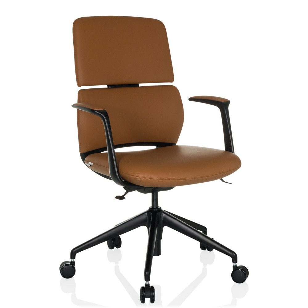 hjh OFFICE Drehstuhl Profi Bürostuhl ATMOS DESIGNER Kunstleder (1 St), Ergonomischer Для шефа, Schreibtischstuhl höhenverstellbar