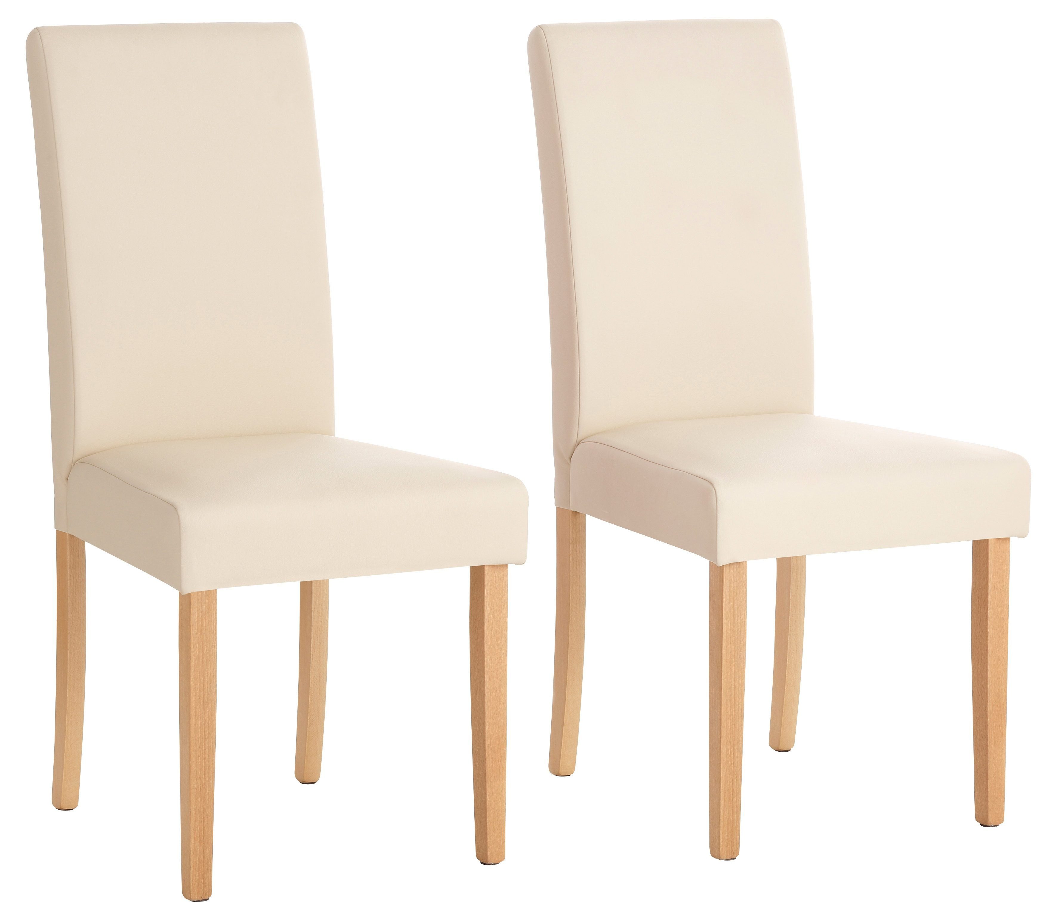 Home affaire Esszimmerstuhl Roko (Set, 2 St), im 2er, 4er oder 6er-Set, Gestell Massivholz