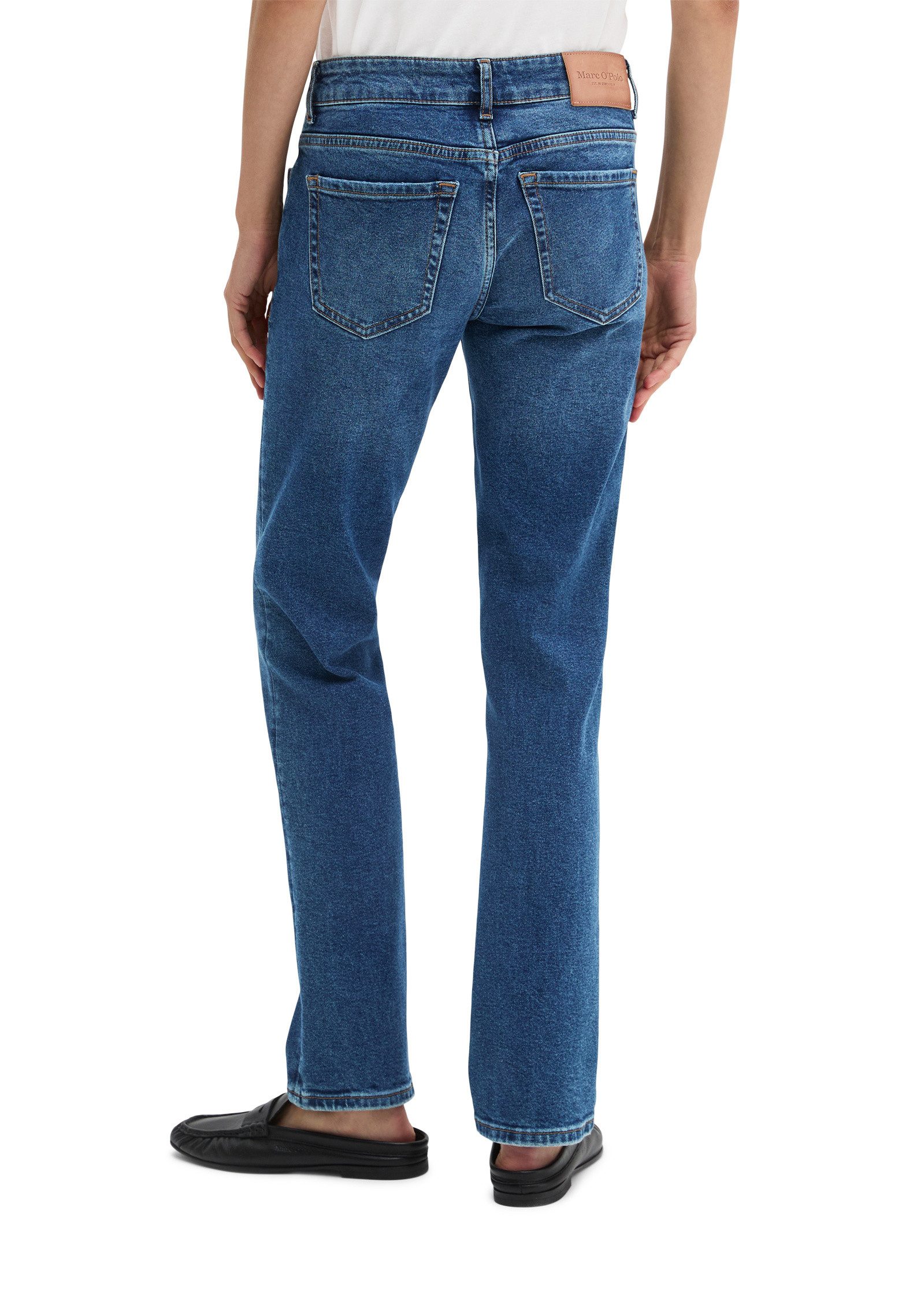 Marc O'Polo Regular-fit-Jeans aus Bio-Baumwolle-Mix