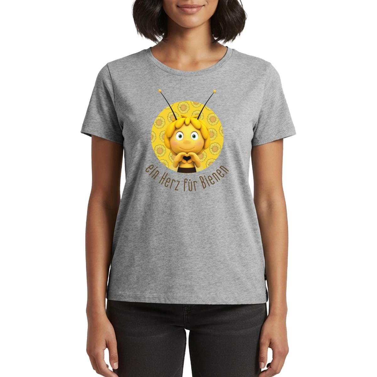 T-Shirt Biene Maja Ein Herz Für Bienen Frauen Premium T-Shirt