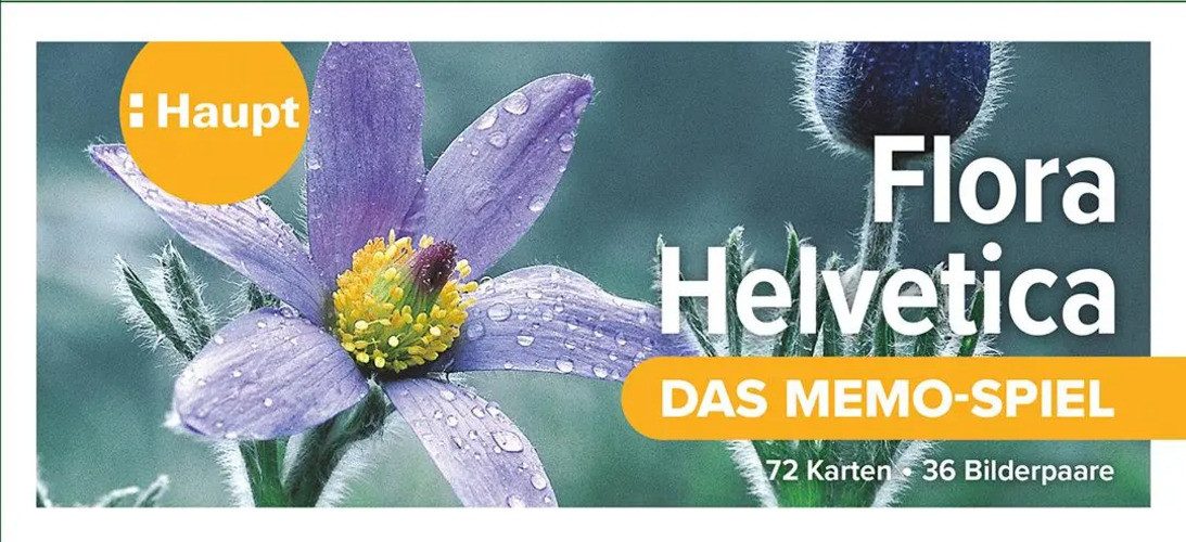 Haupt Spiel Flora Helvetica - das Memo-Spiel