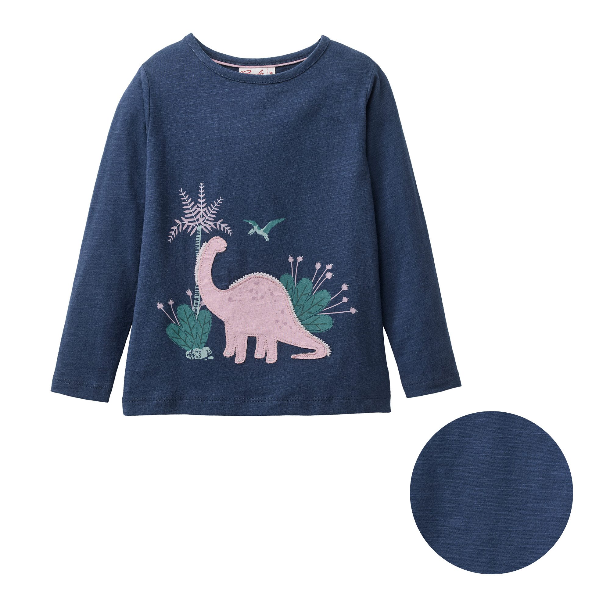 People Wear Organic Langarmshirt mit Motiv aus Bio-Baumwolle