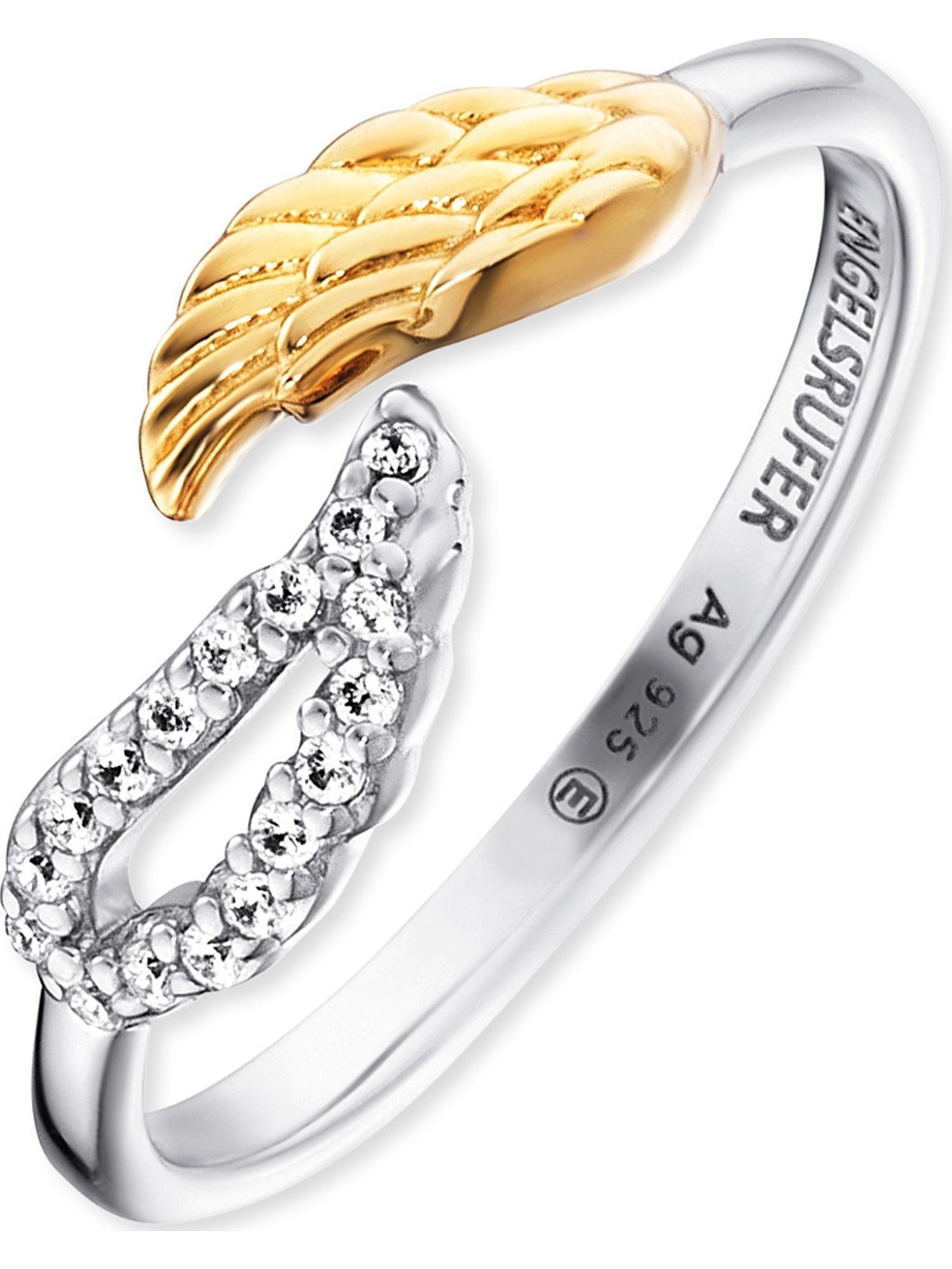 Engelsrufer Silberring Engelsrufer Damen-Damenring 925er Silber Flügel günstig online kaufen