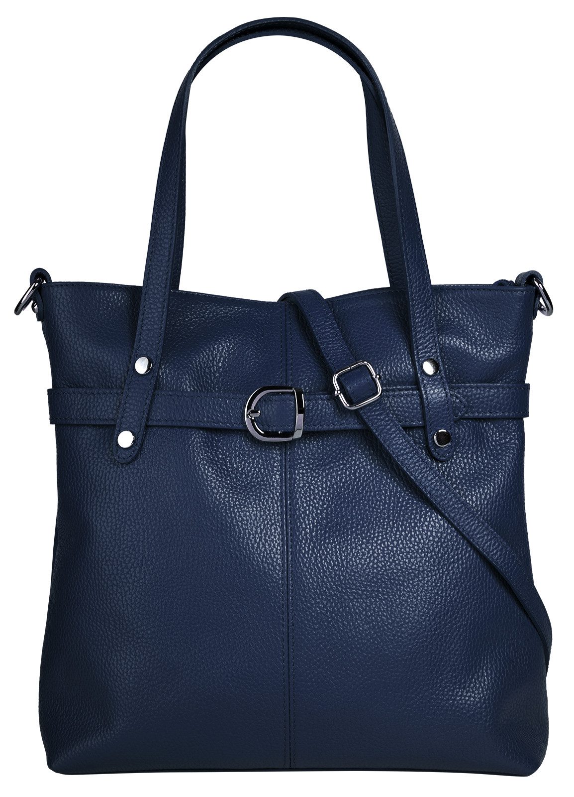 Cluty Shopper, echt Leder, Made in Italy