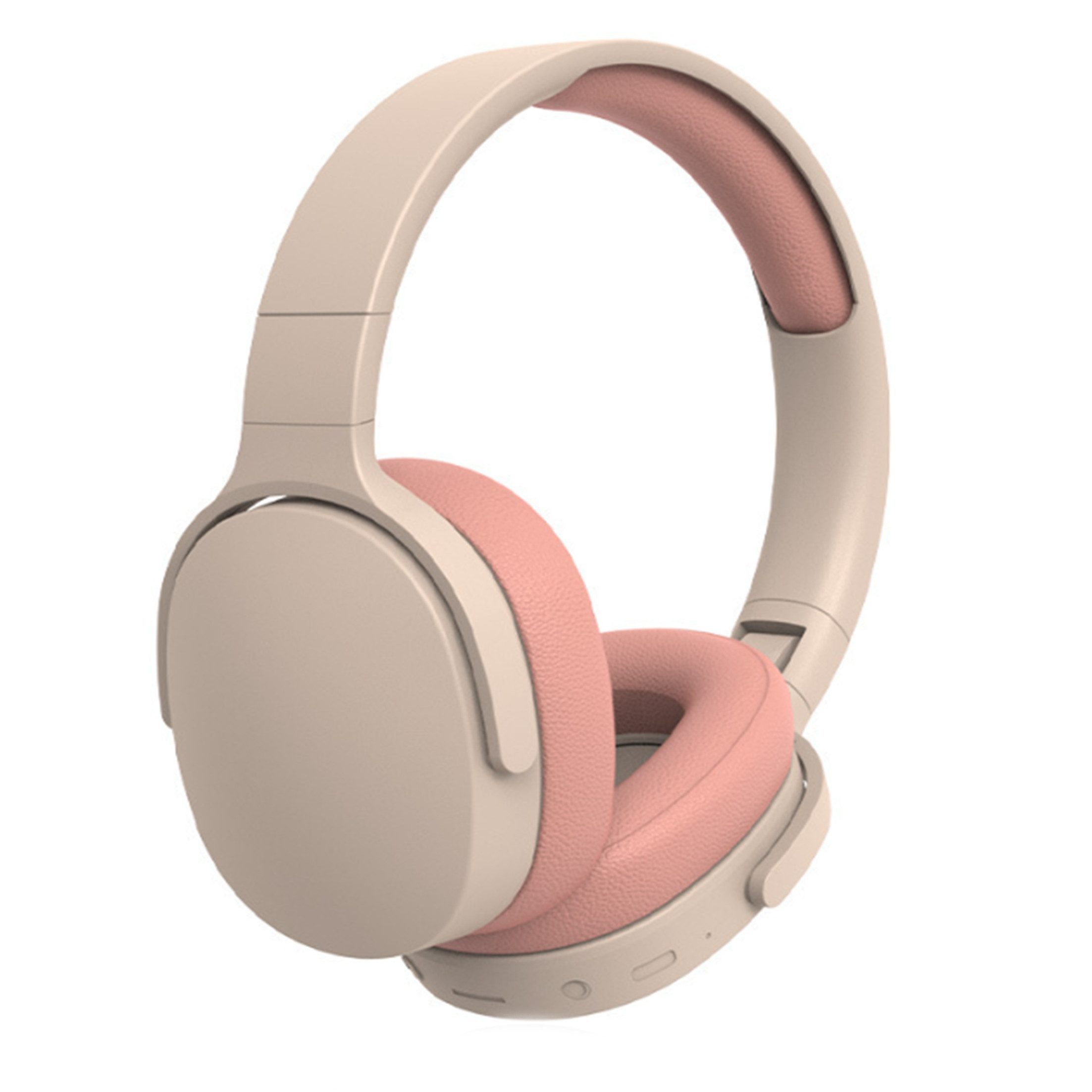 KINSI Bluetooth-Headset mit Geräuschunterdrückung,HD-Klang für klare Anrufe wireless Kopfhörer (Kopfhörer,Ideal für Büro & Unterwegs)