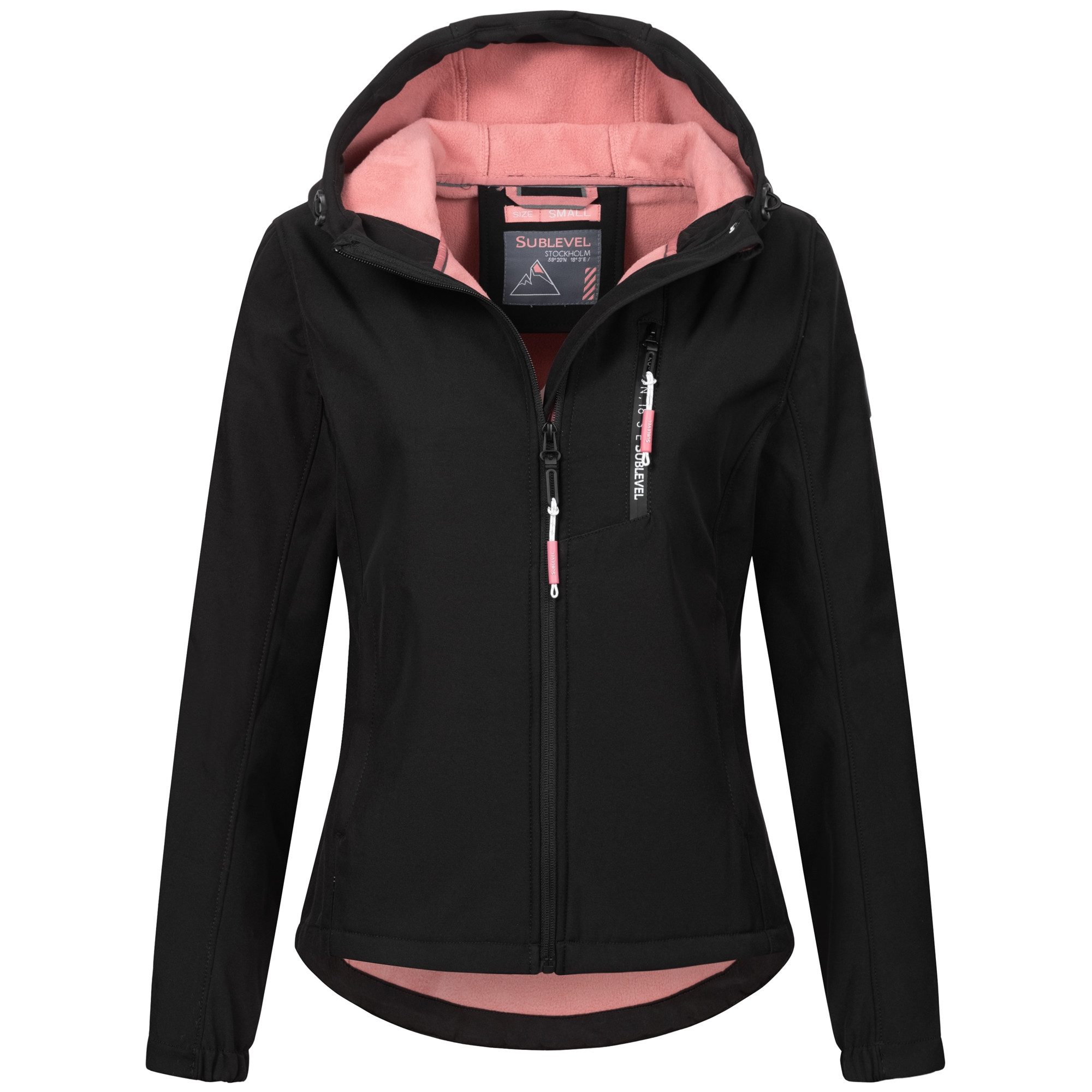 SUBLEVEL Softshelljacke Damen Jacke Übergangs Frühling günstig online kaufen