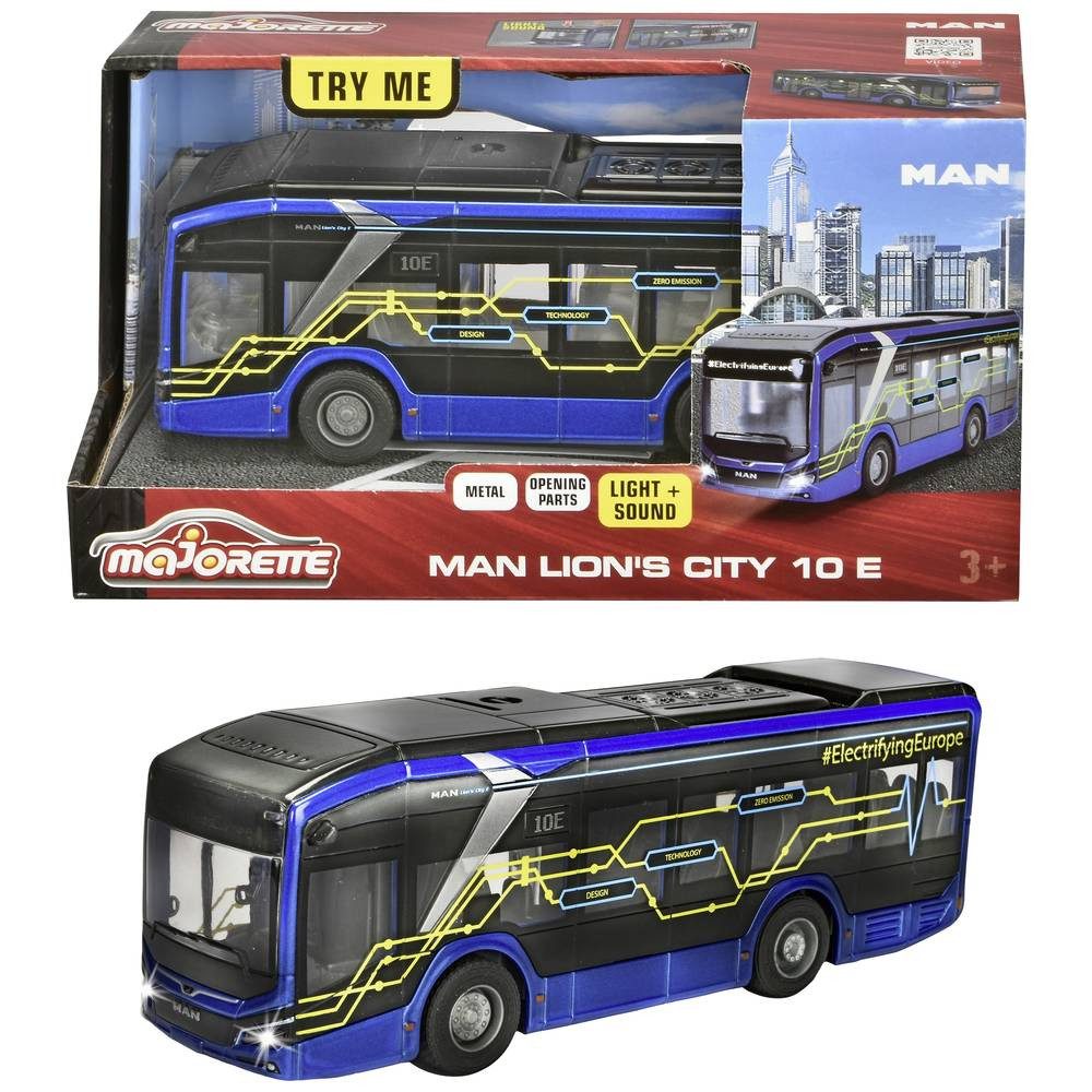 majORETTE Spielzeug-Bus MAN Lion's City 10 E Bus 213743008 günstig online kaufen