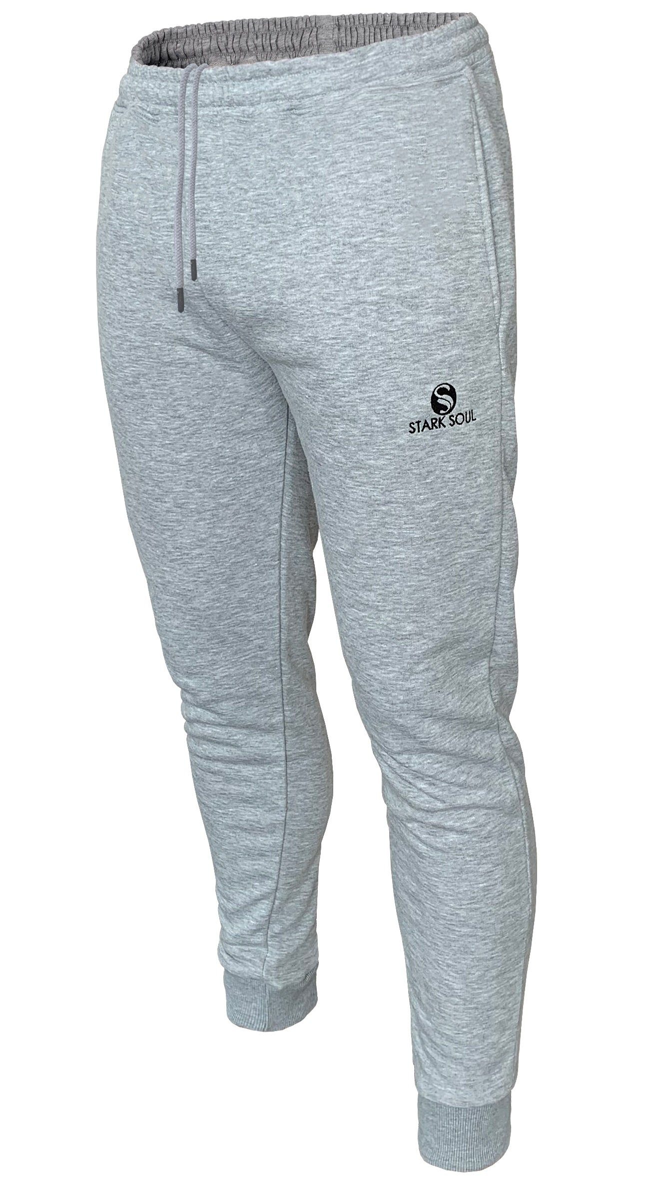 Jogginghose Grau Stark Soul® in Baumwollqualität Sweatjogger