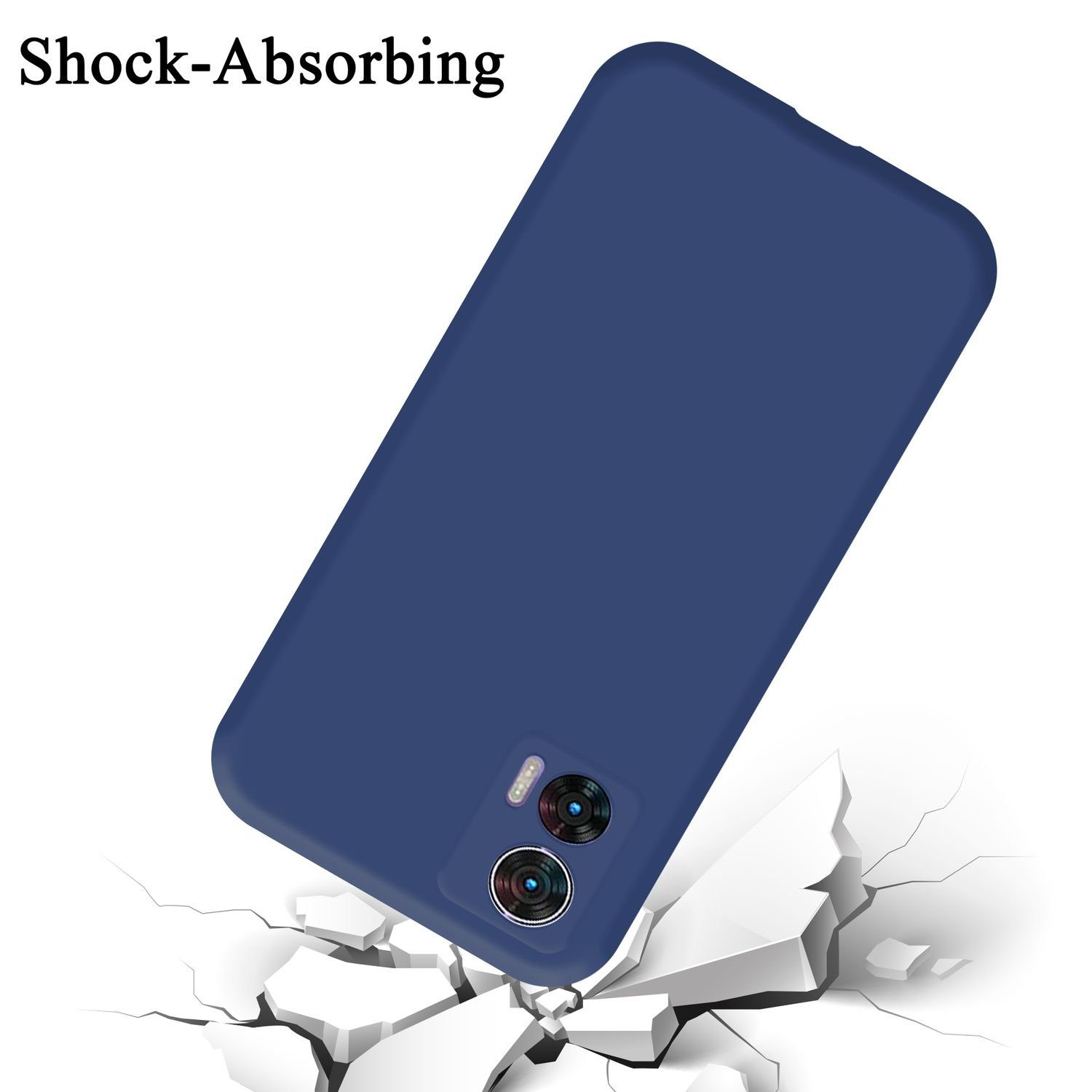 Cadorabo Handyhülle für Hülle Motorola EDGE 30 NEO, Flexible Hülle TPU Silikon Schutzhülle Back Cover Case