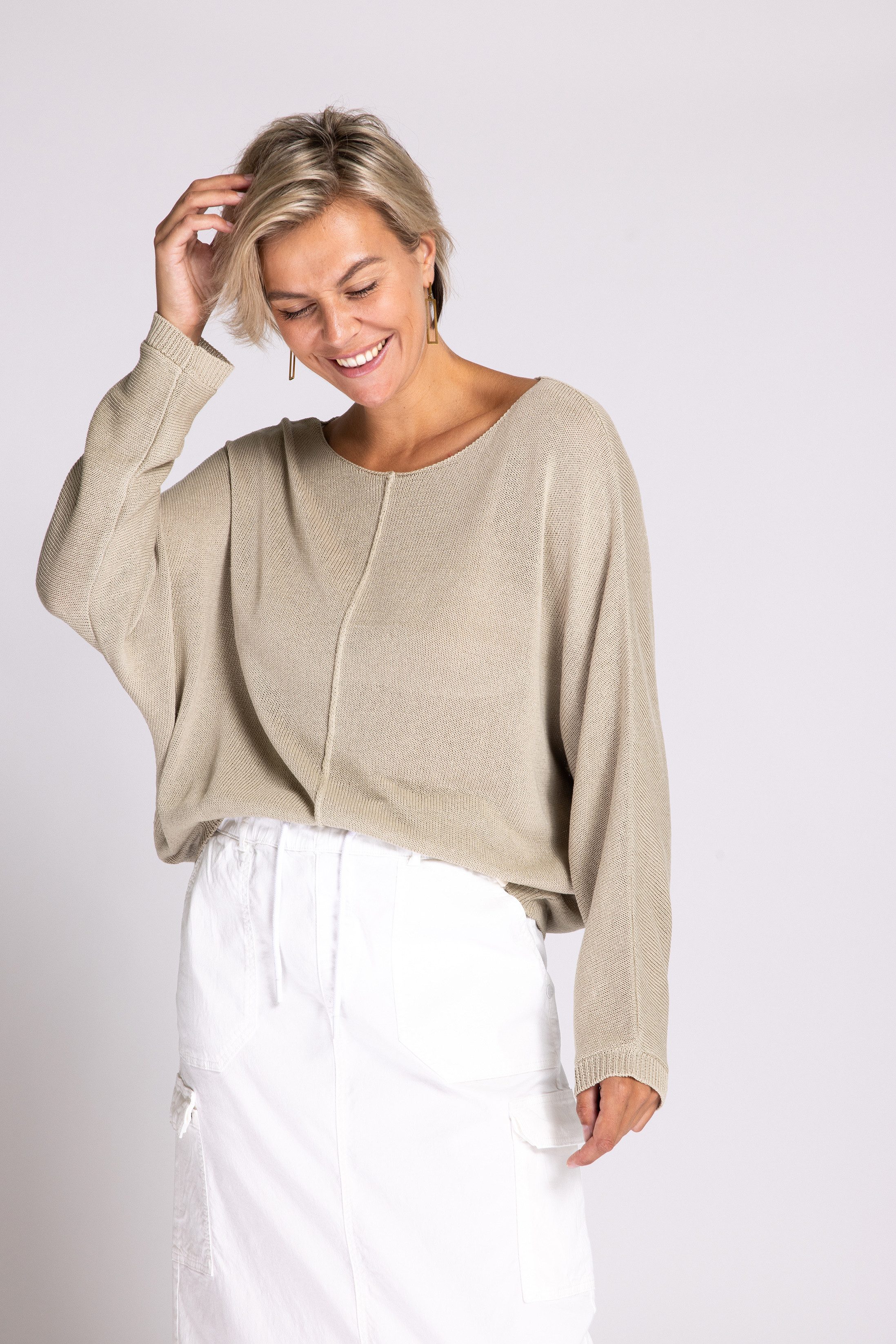 Zhrill Strickpullover LUNI Langarm, mit Rundhalsausschnitt günstig online kaufen