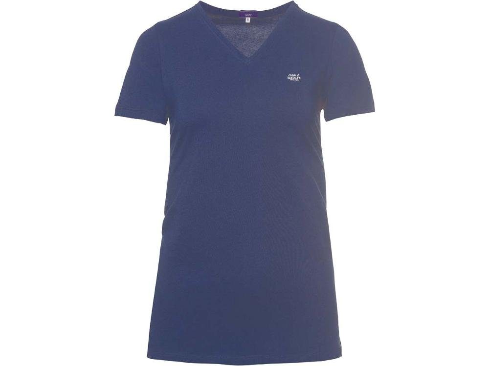 LIVING CRAFTS Pyjama Living Crafts Bio-Damen-Schlafshirt 'MARA' mit V-A