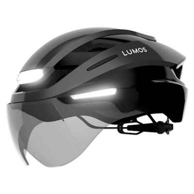 Lumos Fahrradhelm Lumos ULTRA E-Bike MIPS - Fahrradhelm, LED-Beleuchtung vorne und hinten, Bremslicht, Blinker und Visier