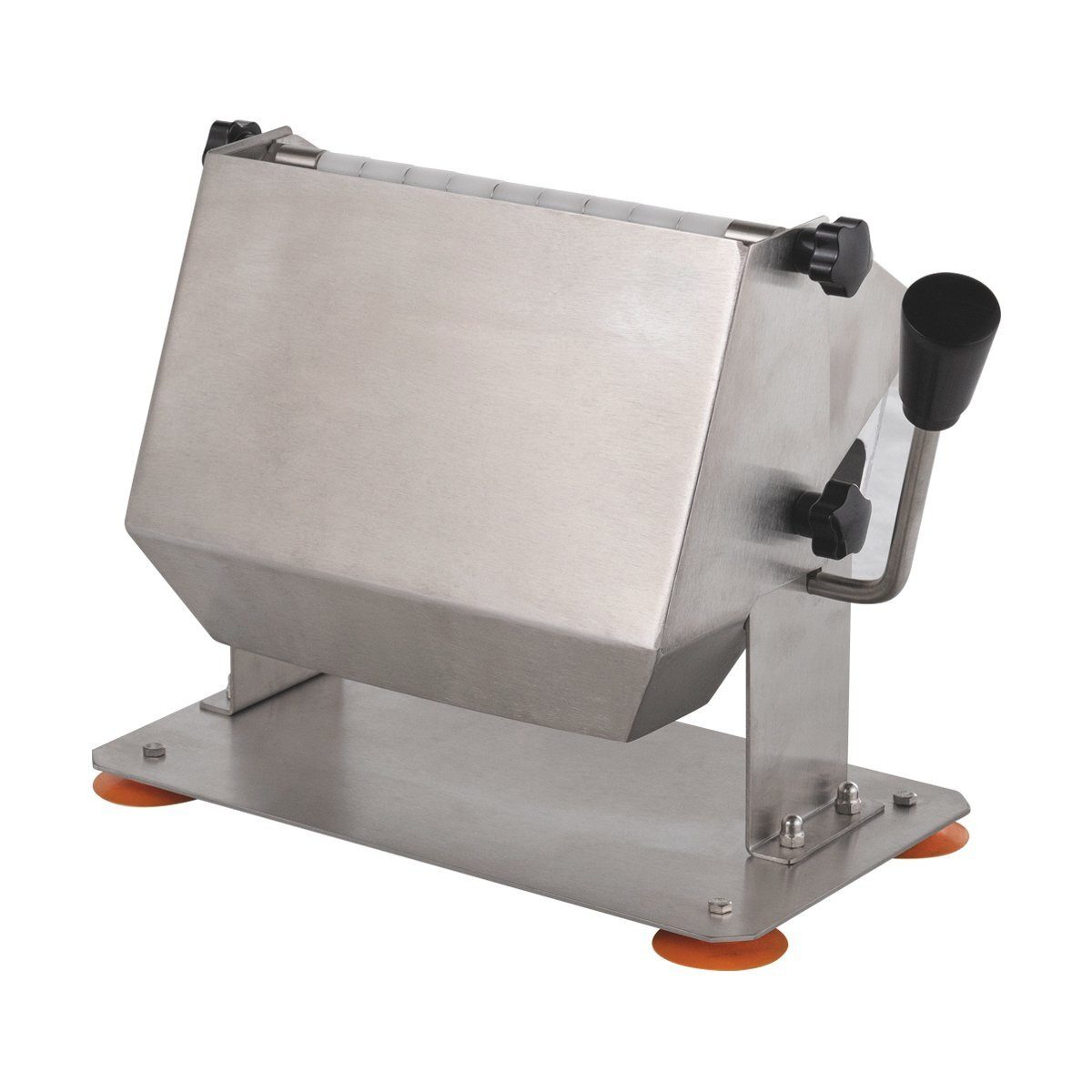 GastroHero Wurstschneider Currywurst Schneider manuell Edelstahl 10 Messer