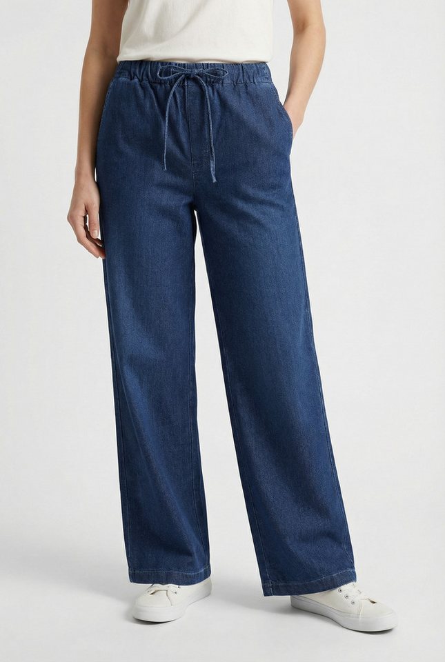 MAC Weite Jeans WIDE EASY mit elastischem Bund
