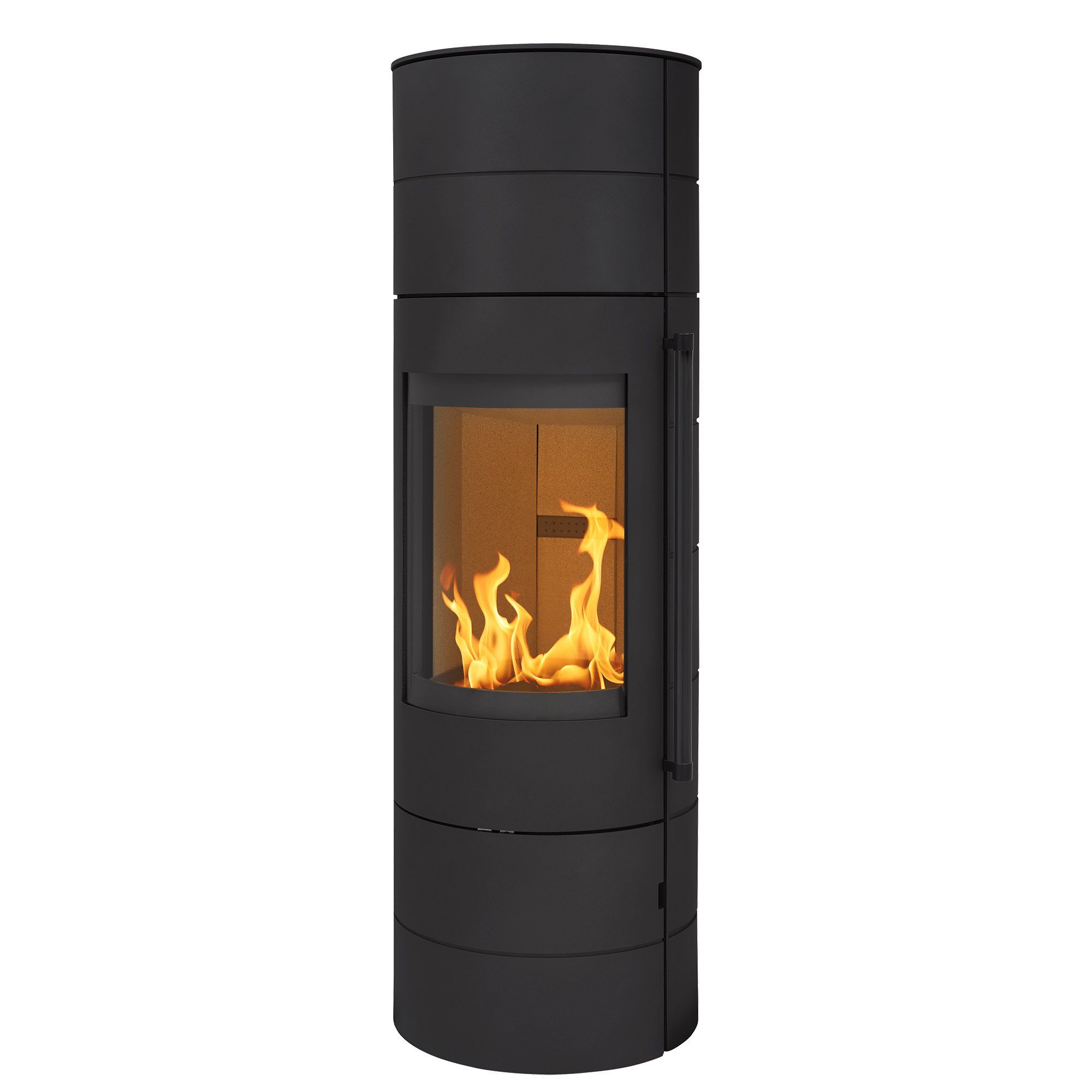 H&M Germany Kaminofen EVO 3.0 XL Stahl-schwarz, 7 kW, Zeitbrand