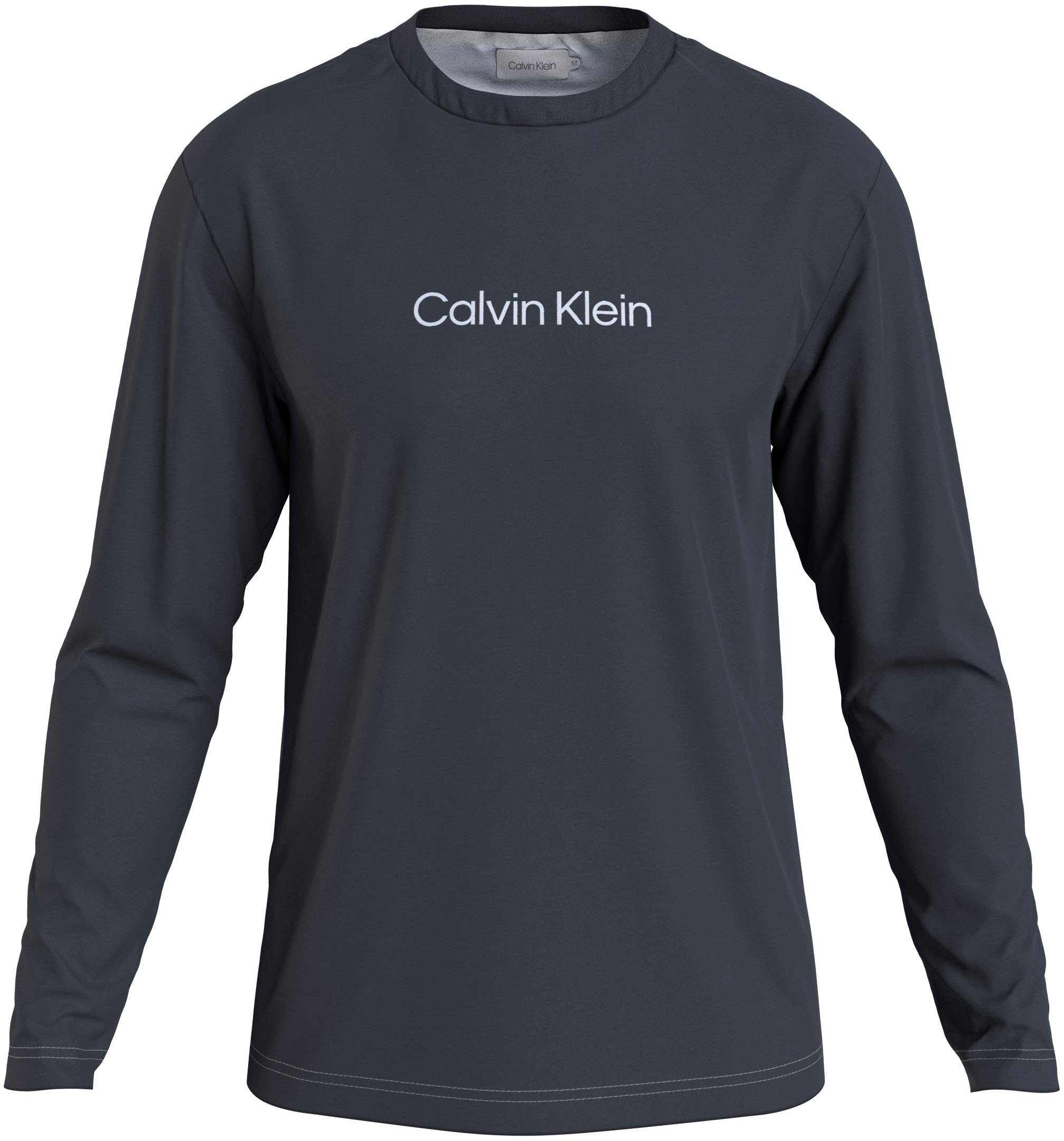 Calvin Klein Langarmshirt HERO LS LOGO T-SHIRT Night Sky
