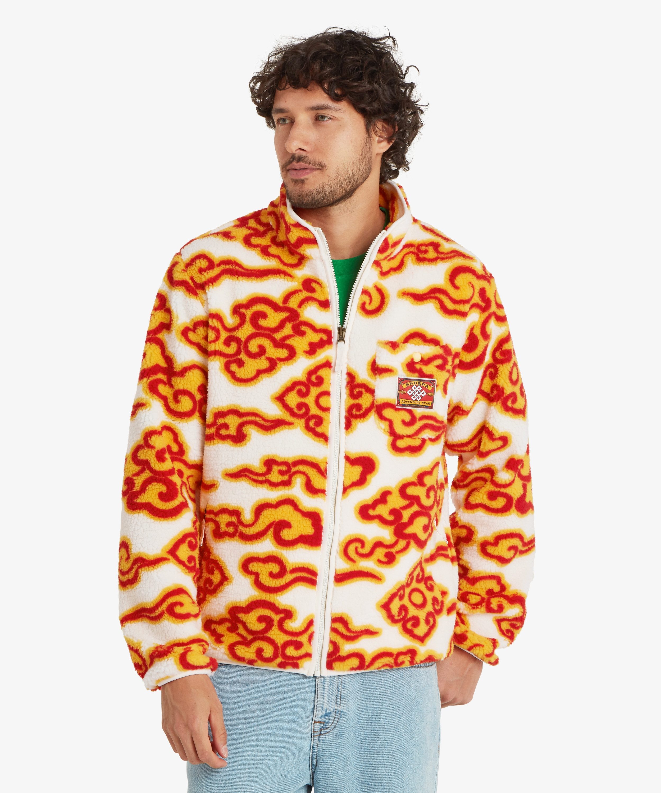 Sherpa Fleecejacke Sherpa Unisex Tarcho Fleecejacke