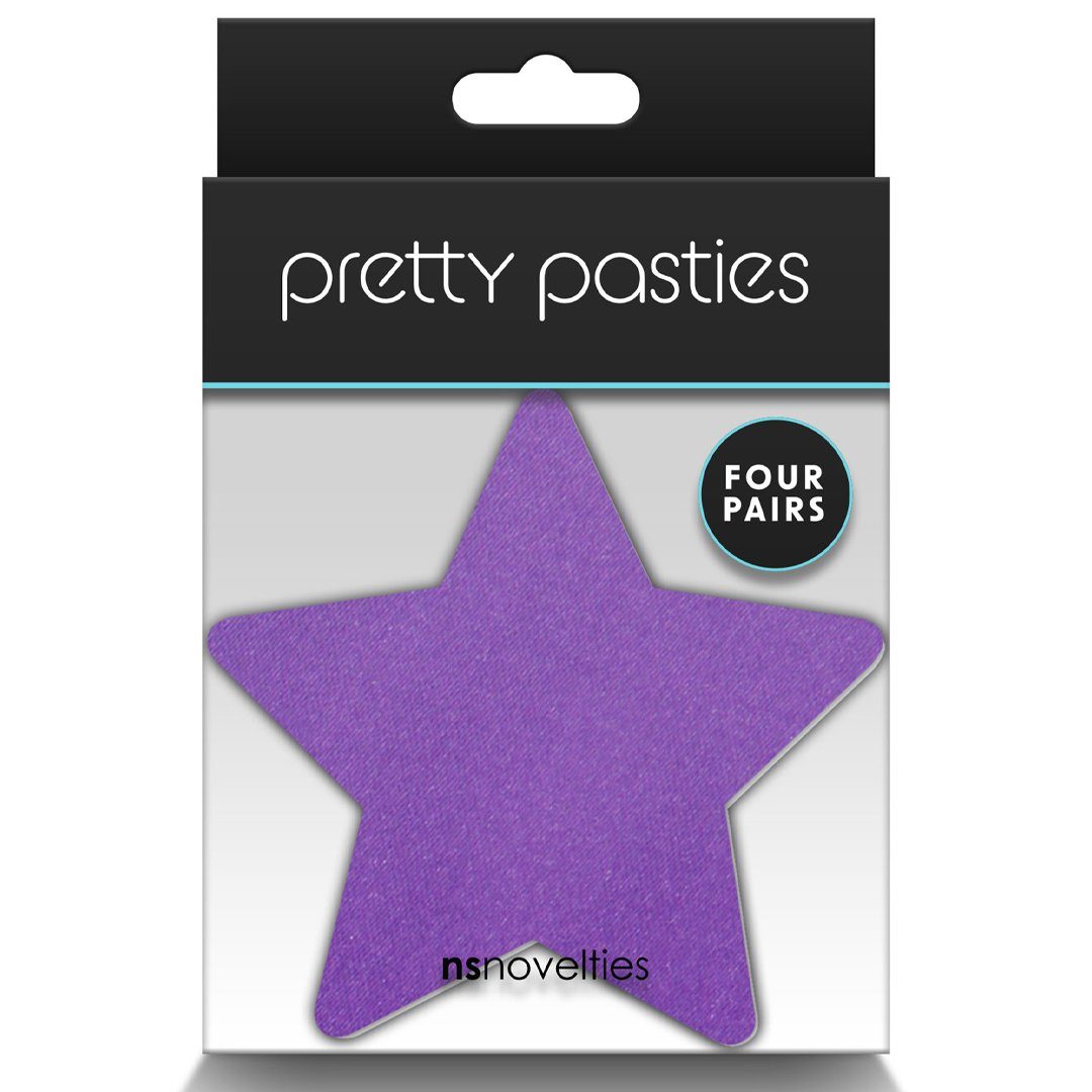 NS Novelties Brustwarzenabdeckung 4 Paar Nippelpasties Sterne Nippelsticker