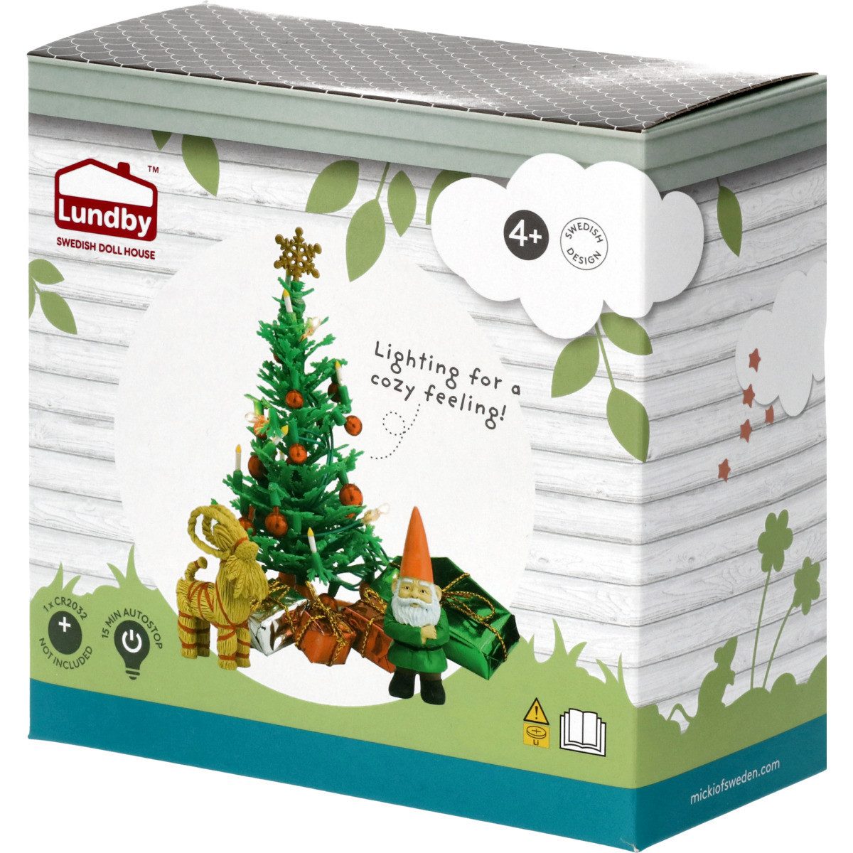 Lundby Puppenhausmöbel Weihnachtsbaumset Mädchen (7tlg) – Bild 3 von 4
