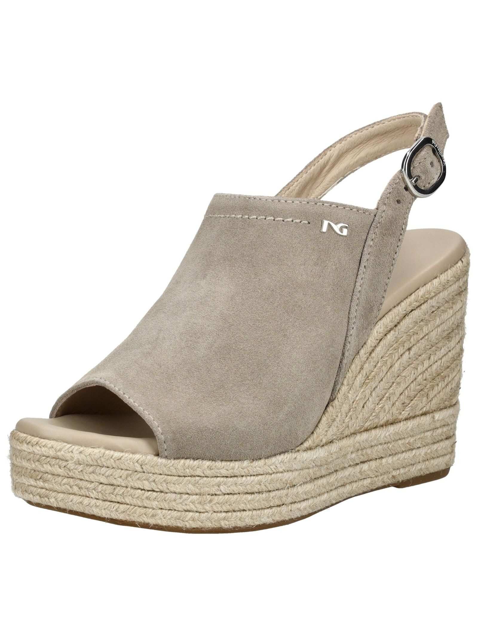 Nero Giardini Nero Giardini Сандалии Veloursleder Keilsandalette