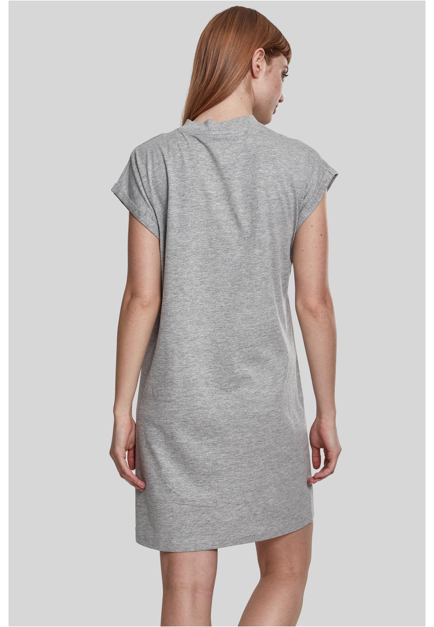 CLASSICS Jerseykleid (1-tlg) Extended Damen grey Dress Shoulder Ladies URBAN Turtle