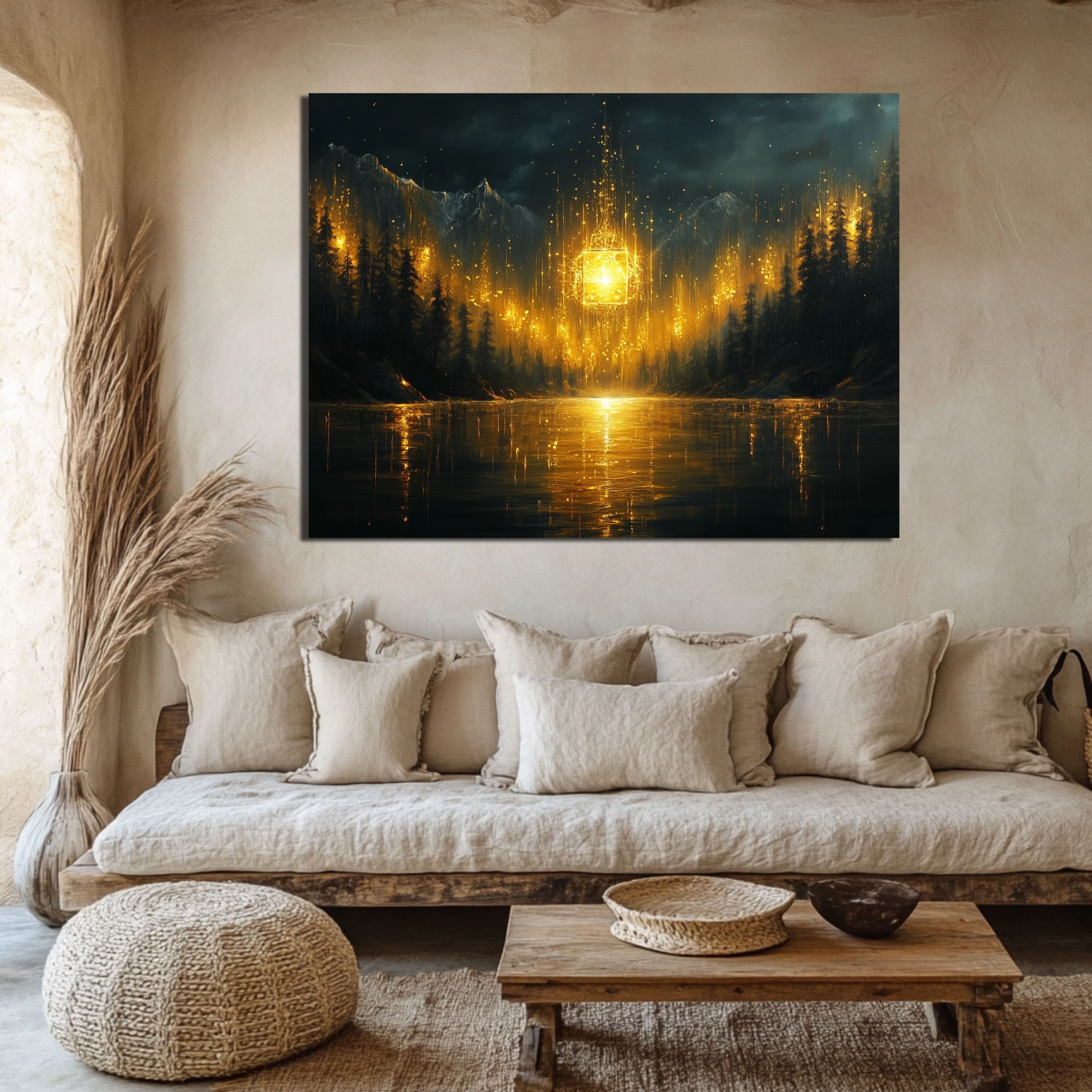 DARO Design Leinwandbild Modern Abstrakt Wandbilder günstig online kaufen