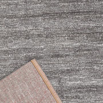 Teppich Teppich Modern Grau Meliert fürs Wohnzimmer, Schlafzimmer, Flur, Vimoda, Rechteckig